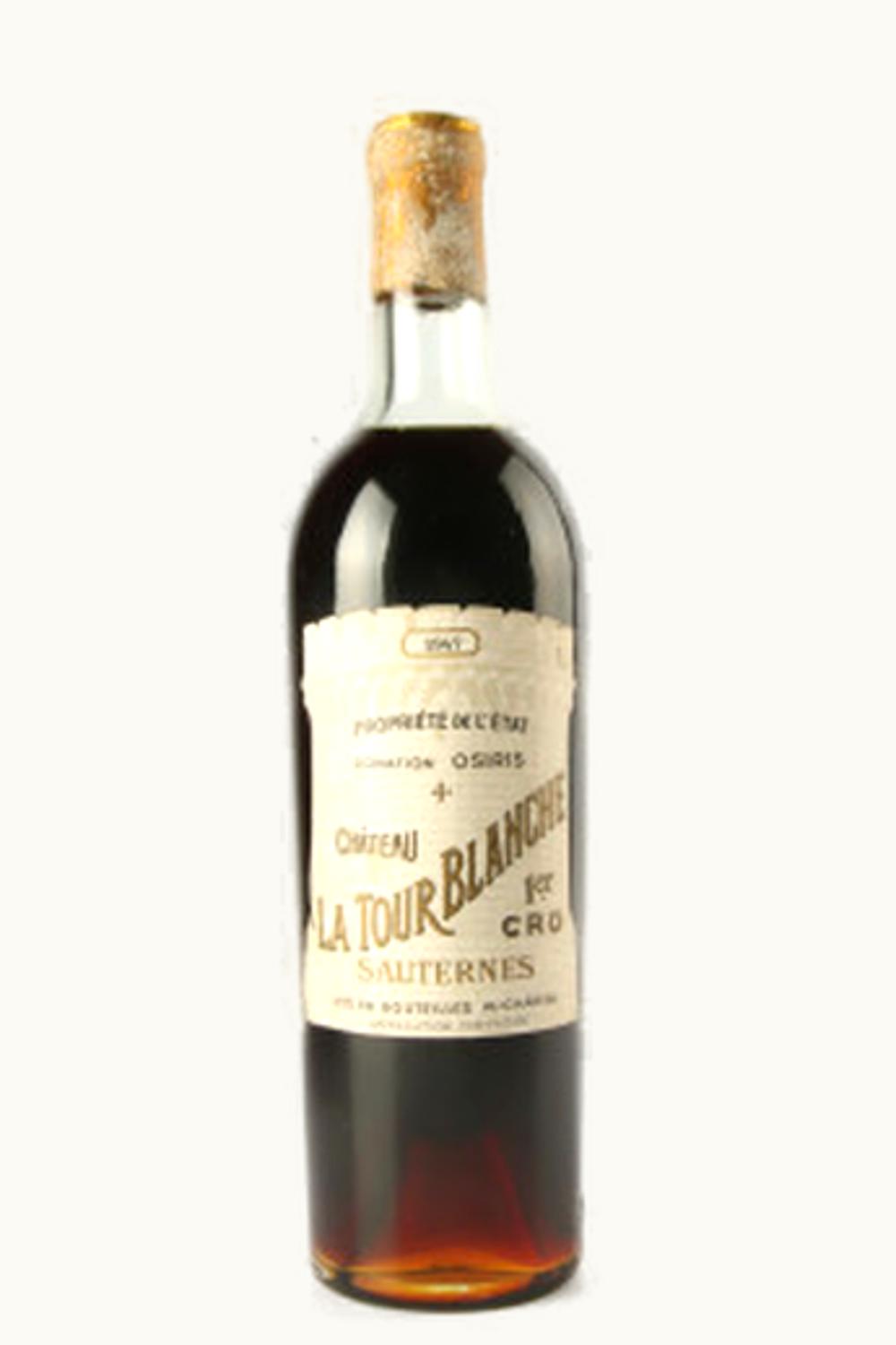 Château La Tour Blanche Château La Tour Blanche Sauternes, 1947