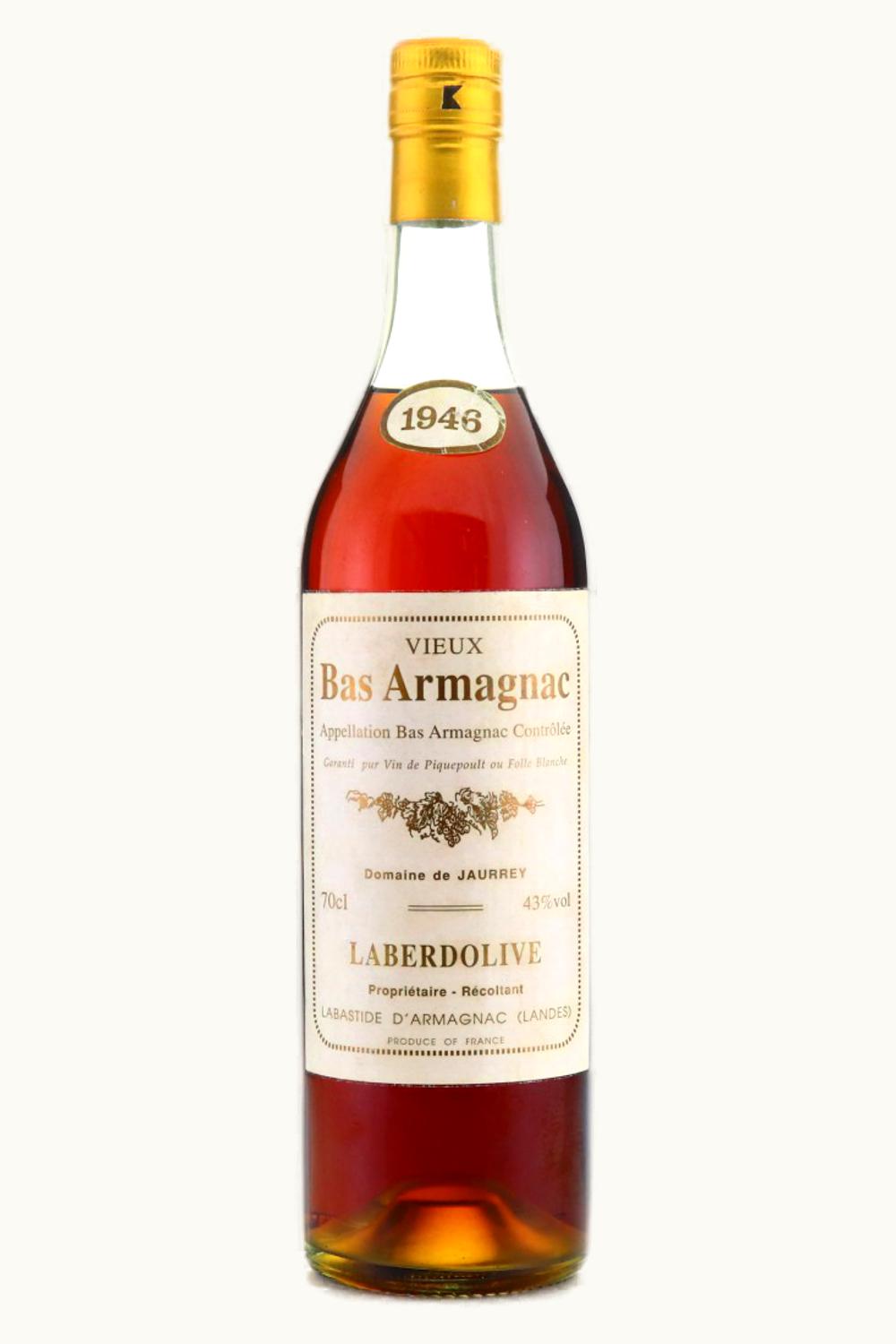 La Berdolive Vintage Bas Armagnac, 1946