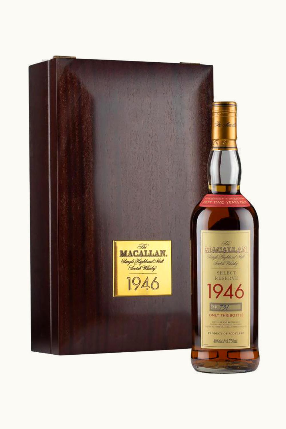 The Macallan Select Reserve Single Malt Scotch Whisky, 1946