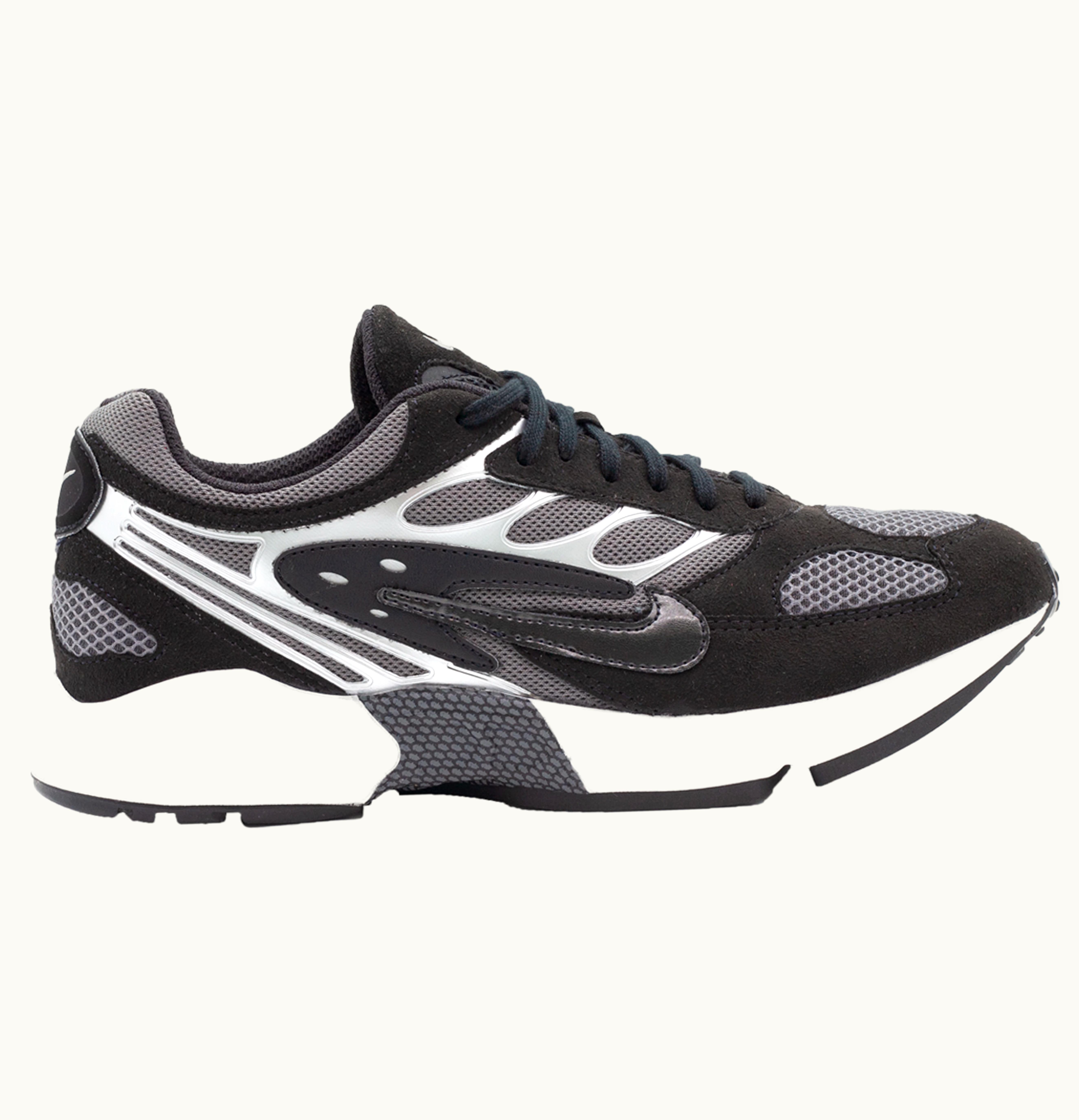 Nike Nike Air Ghost Racer Black Metallic Silver