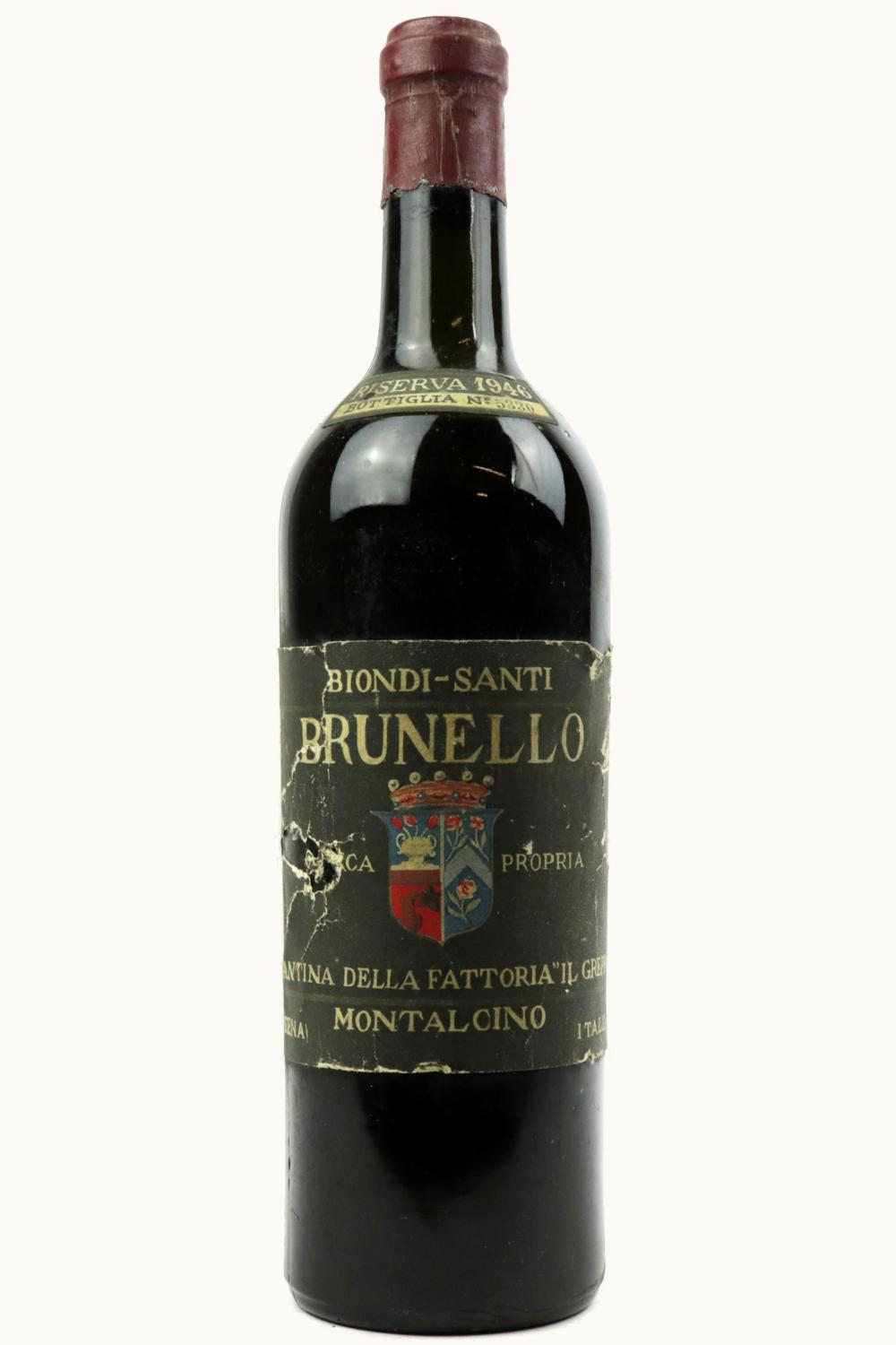 Biondi Santi Riserva Brunello di Montalcino, 1946