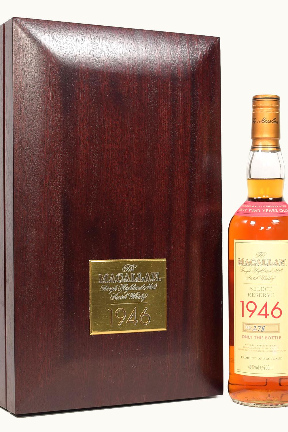 The Macallan 52 Year Old Single Malt Scotch Whisky, 1946