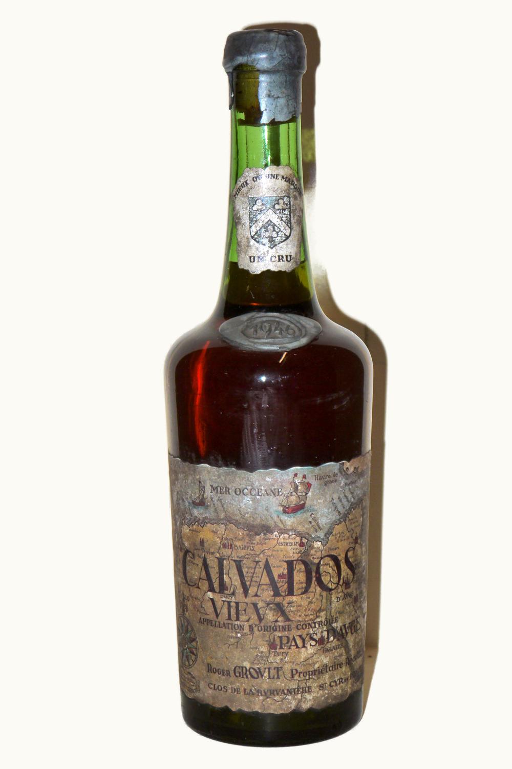 Roger Groult Millésime Vieux Calvados Pays d'Auge, 1946