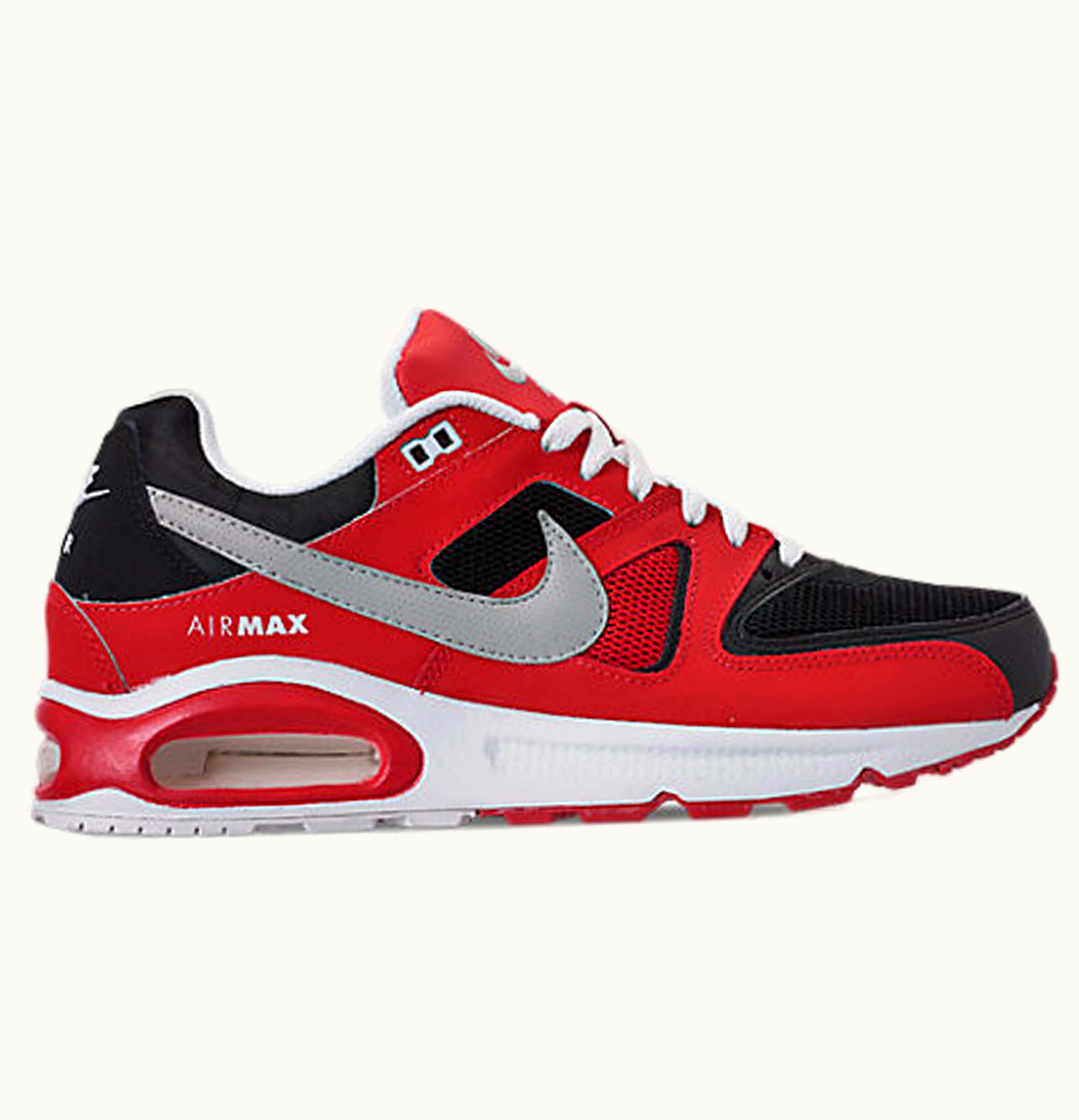 Nike Nike Air Max Command Black Silver Red