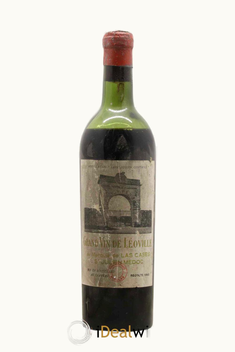 Château Léoville-Las Cases Château Léoville-Las Cases Saint-Julien, 1945