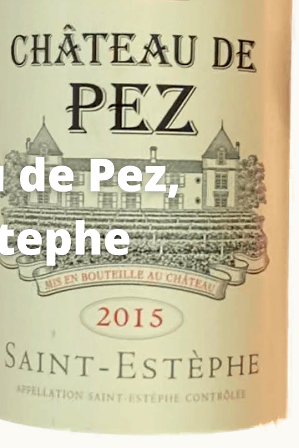 Château de Pez Château de Pez St-Estèphe, 1945