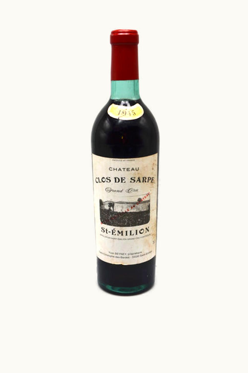 Clos de Sarpes St-Émilion Grand Cru, 1945