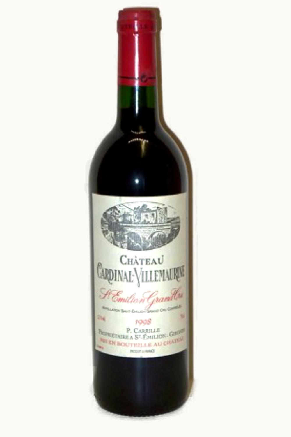 Château Cardinal-VIllemaurine Château Cardinal-VIllemaurine St-Émilion Grand Cru, 1945