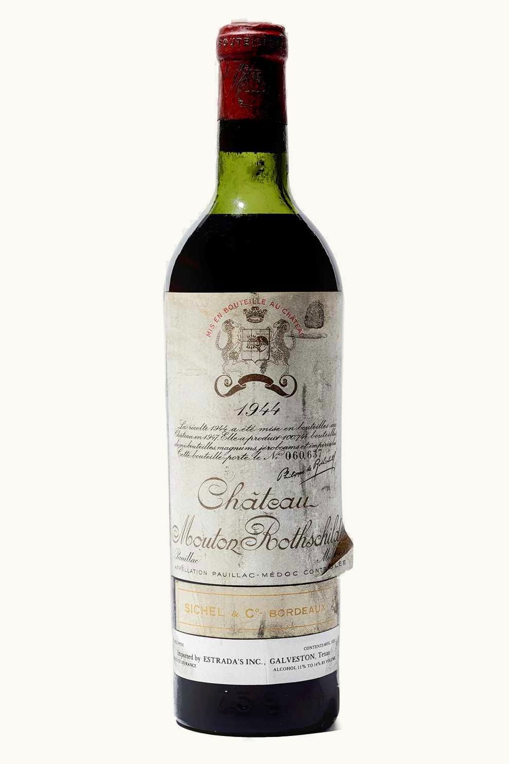 Château Mouton Rothschild Pauillac, 1944