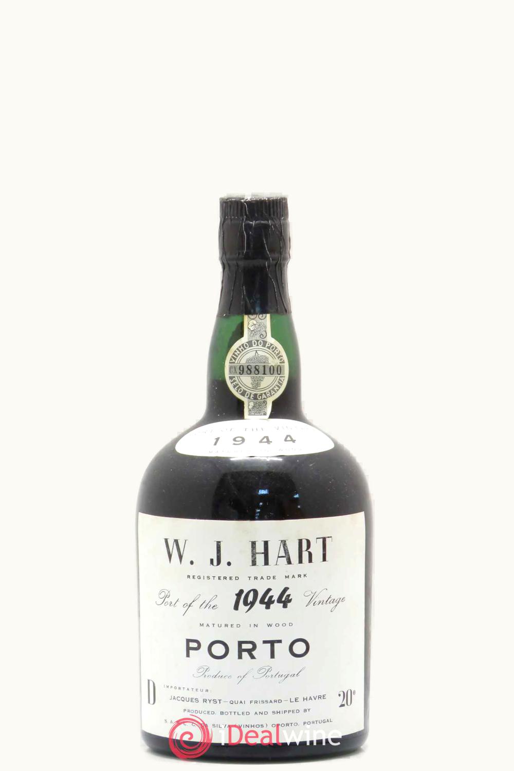 W. & J. Hart W. & J. Hart Vintage Port, 1944