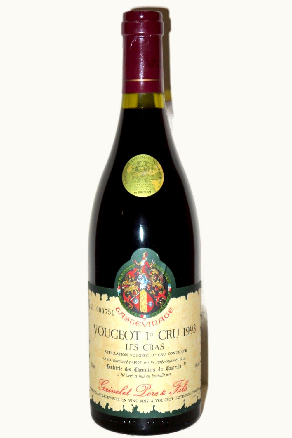 Grivelet Père Grand Cru Côte de Nuit Clos de Vougeot, 1943