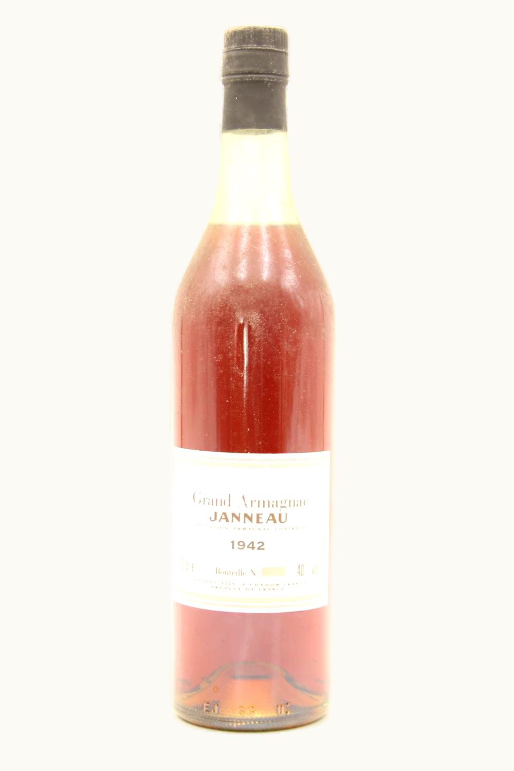 Janneau Janneau Millesime Collection Vintage Grand Armagnac, 1942