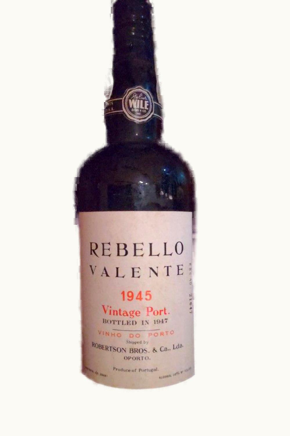Rebello Valente Vintage Port Oporto Douro, 1942