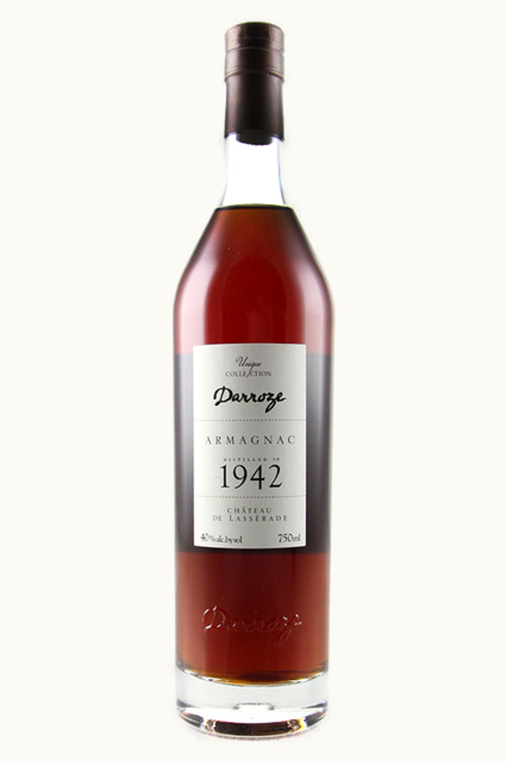 Francis Darroze Unique Collection de Lasserrade Bas Armagnac, 1942