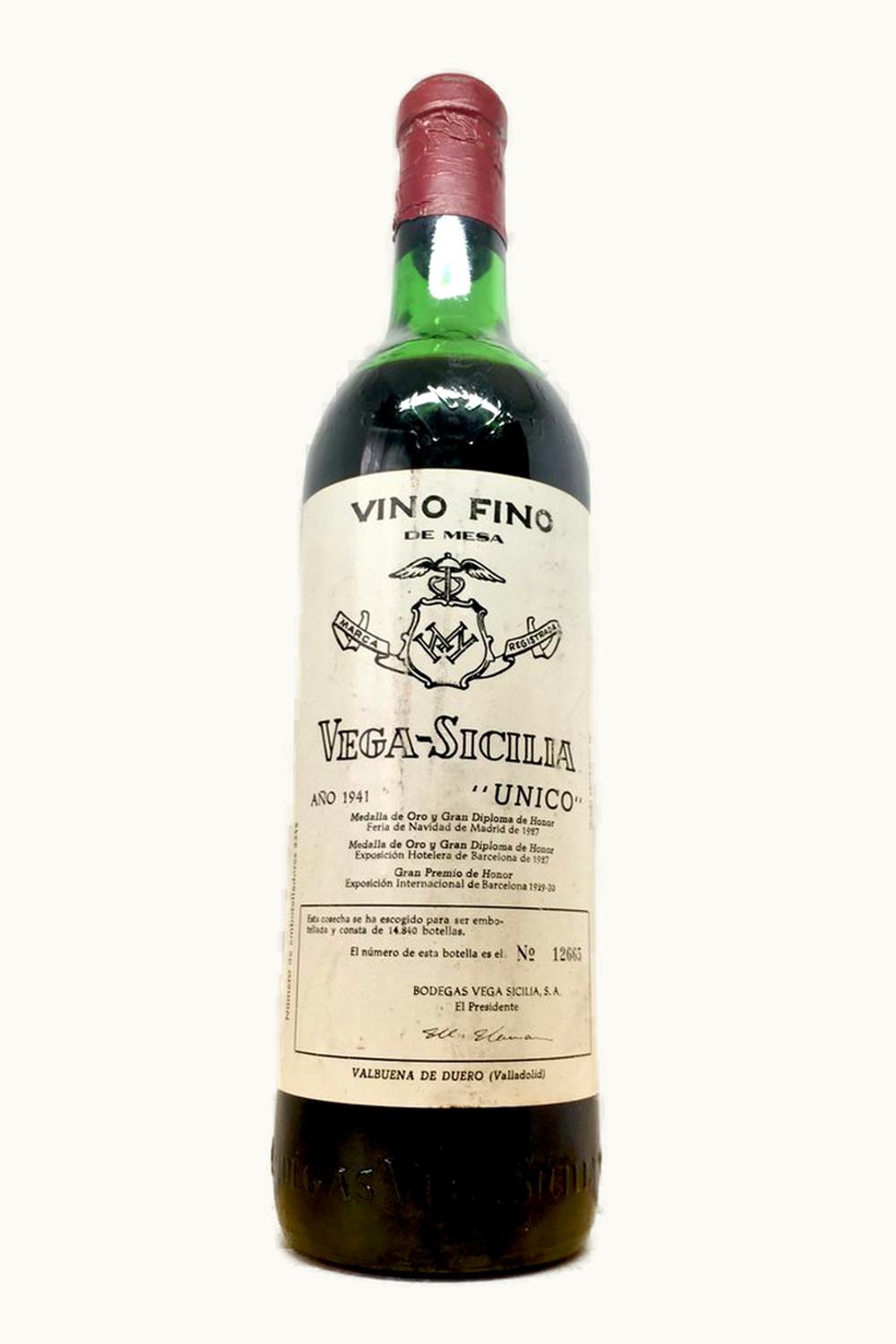 Vega Sicilia Único Grand Reserva Ribera del Duero, 1941