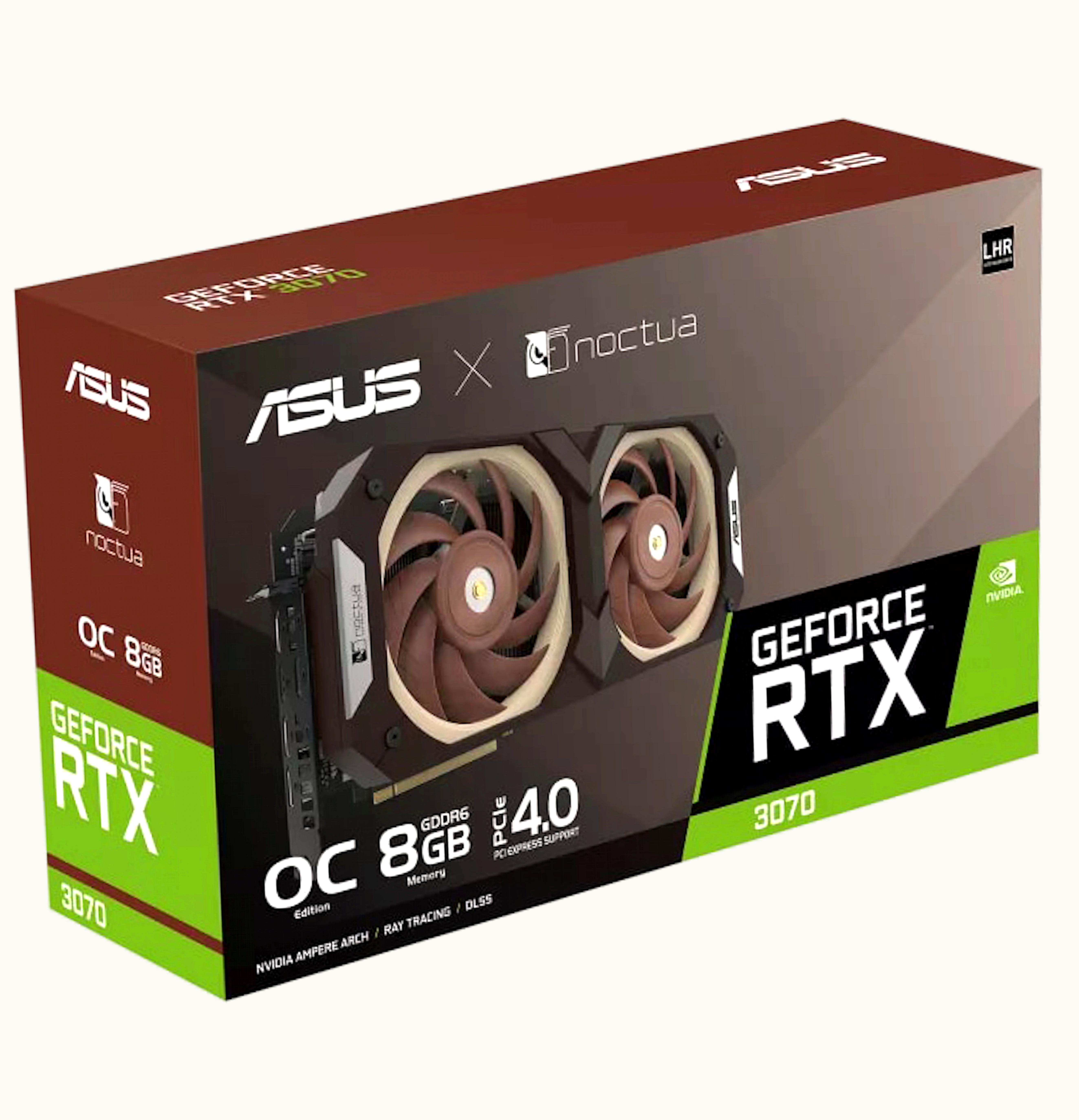 NVIDIA NVIDIA ASUS GeForce RTX 3070 Noctua Edition 8G OC Graphics Card RTX3070 O8G NOCTUA