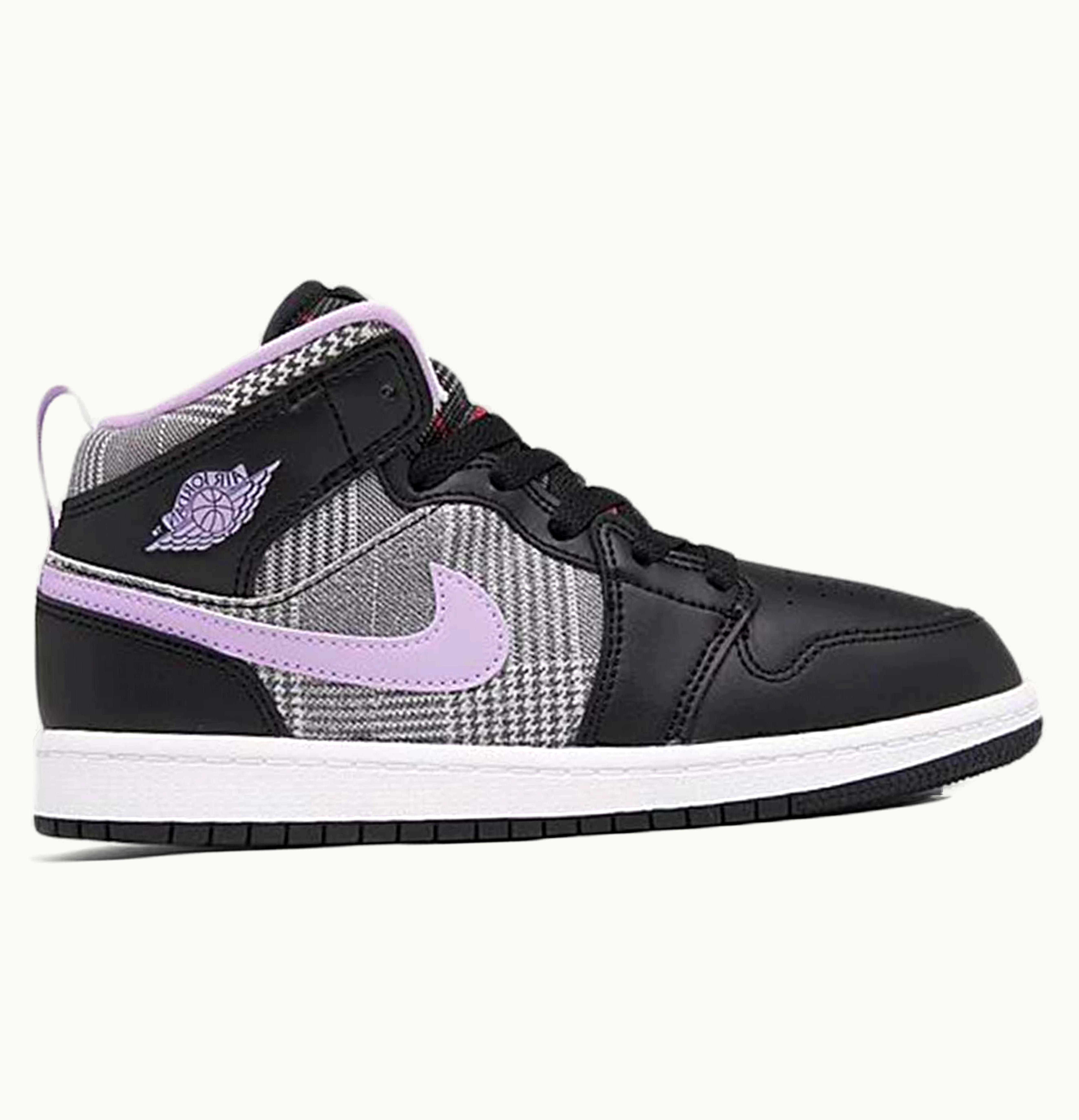 Jordan Air Jordan 1 Mid Houndstooth PS