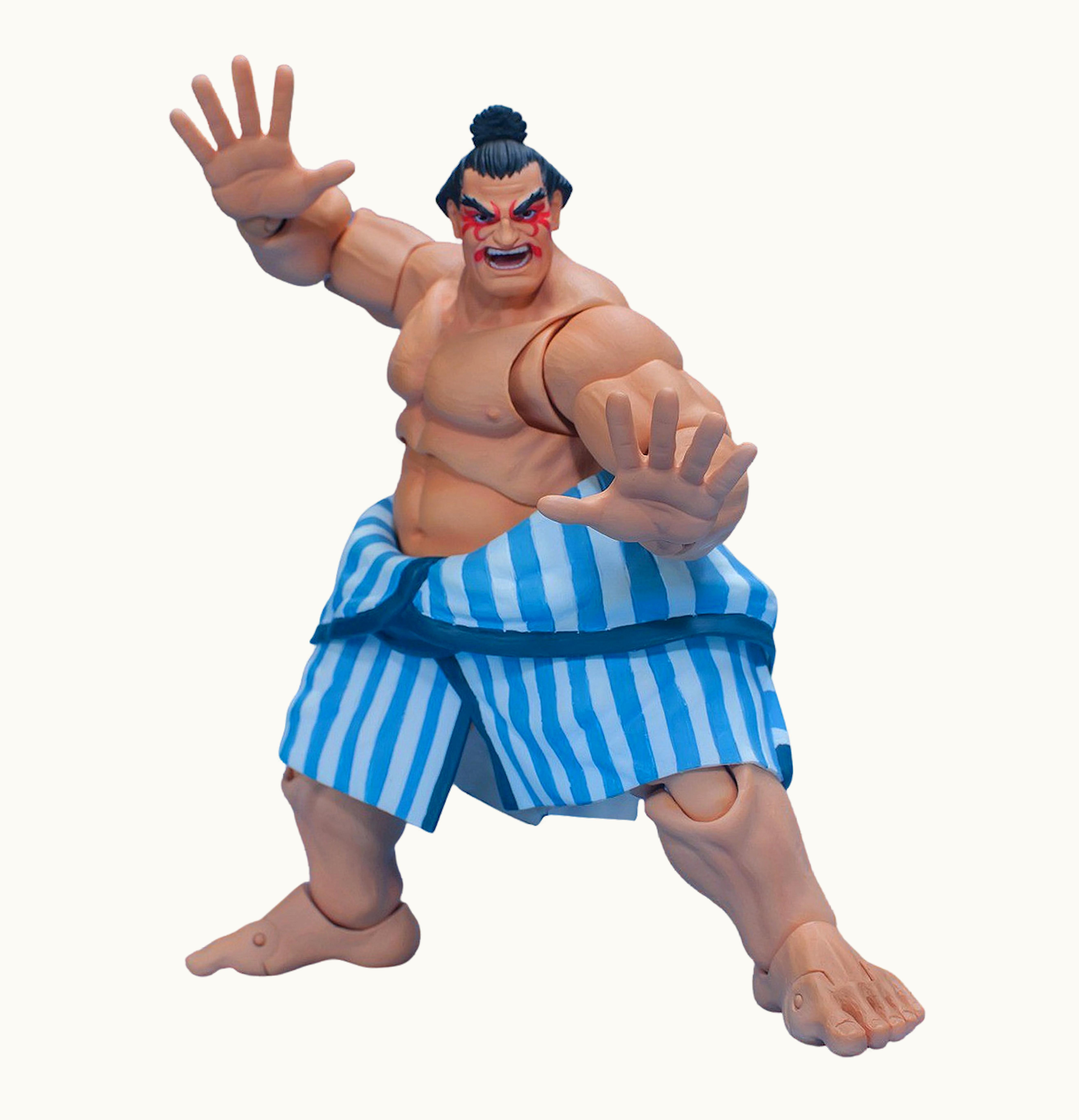 Storm Collectibles Storm Collectibles Street Fighter V E Honda Nostalgia Costume 1 12 Scale Action Figure Tan