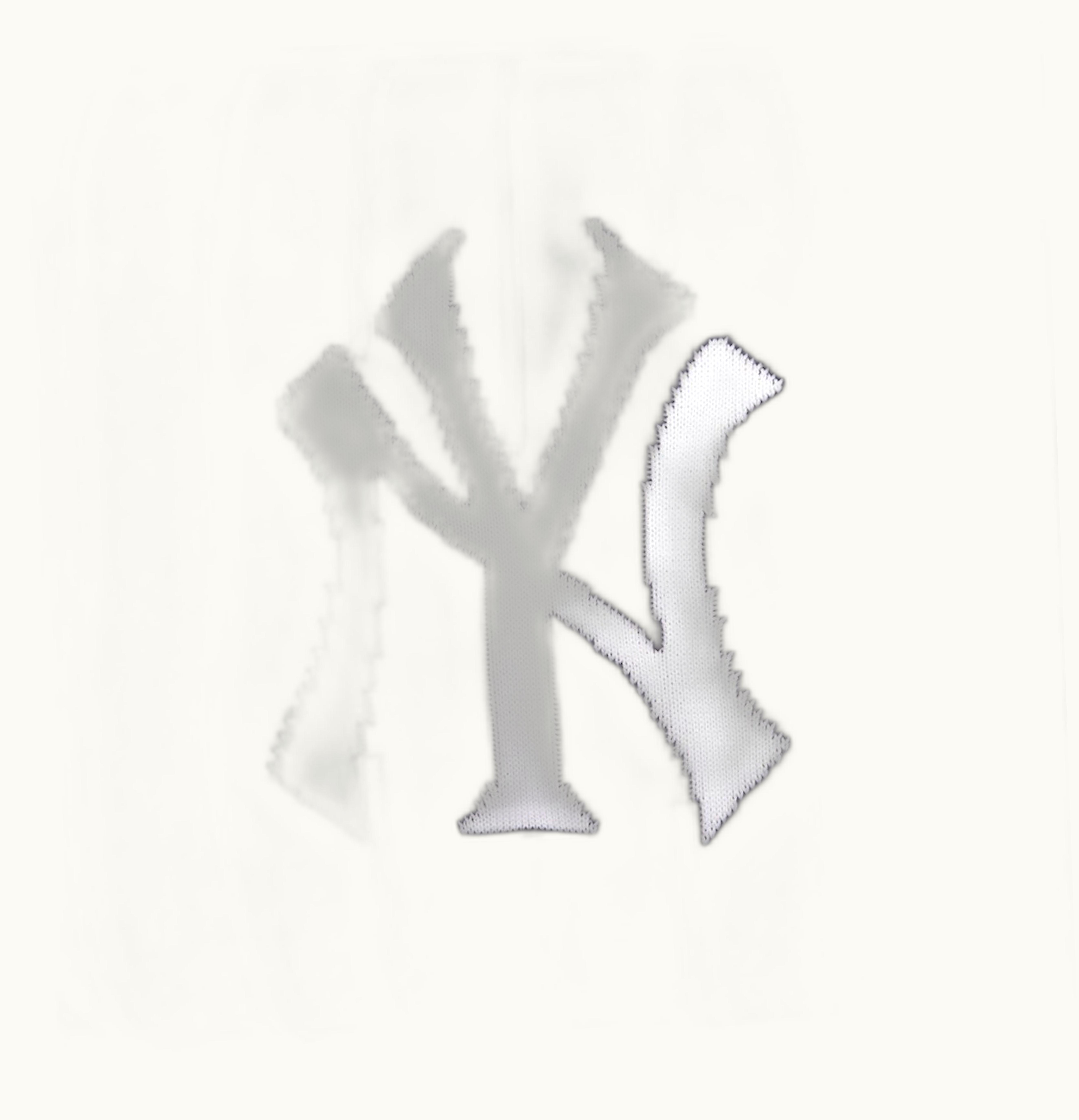 Kith Kith MLB for New York Yankees Pinstripe Knitted Throw Pillow Nocturnal