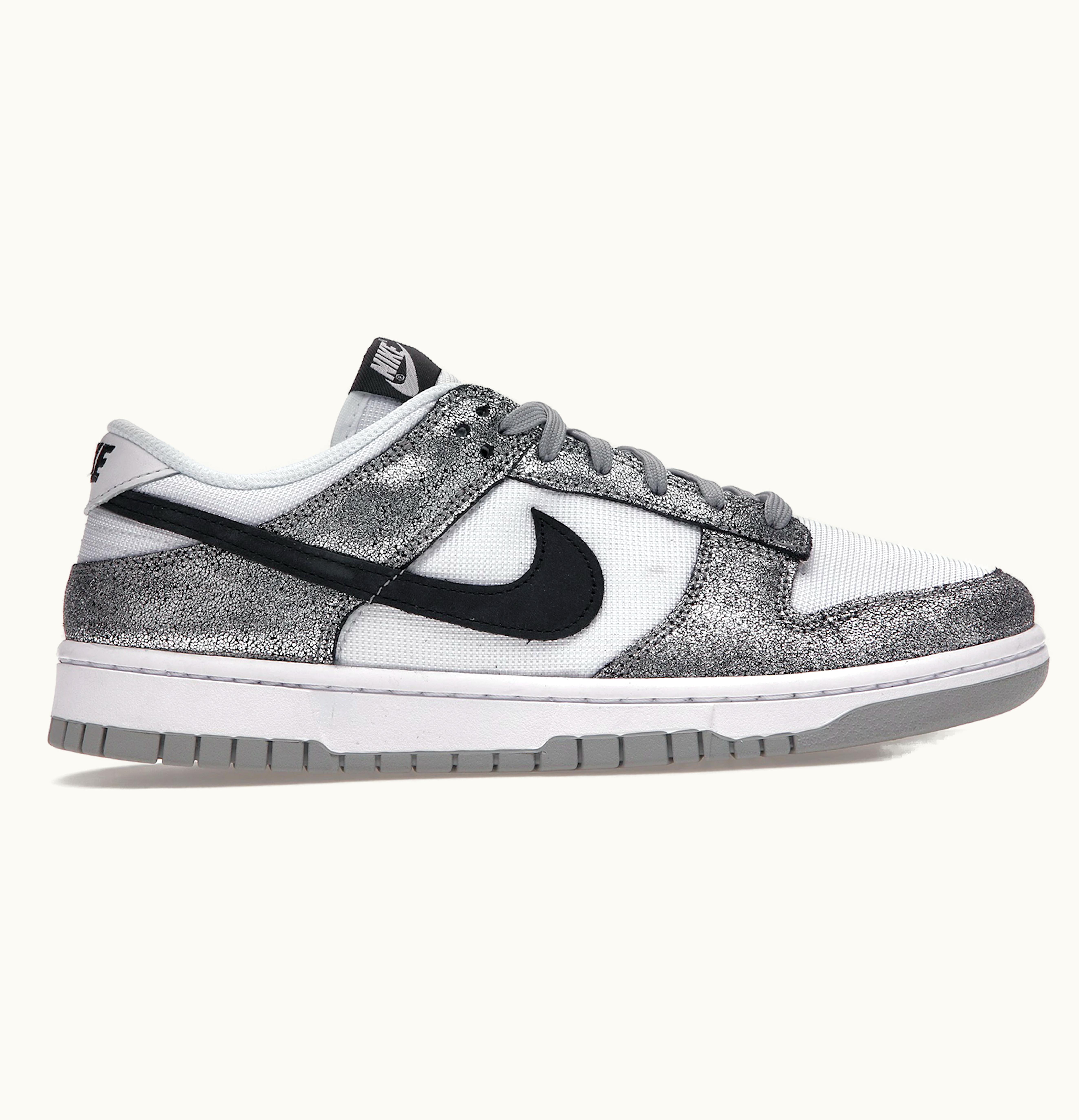 Nike Nike Dunk Low Shimmer White Metallic Silver W