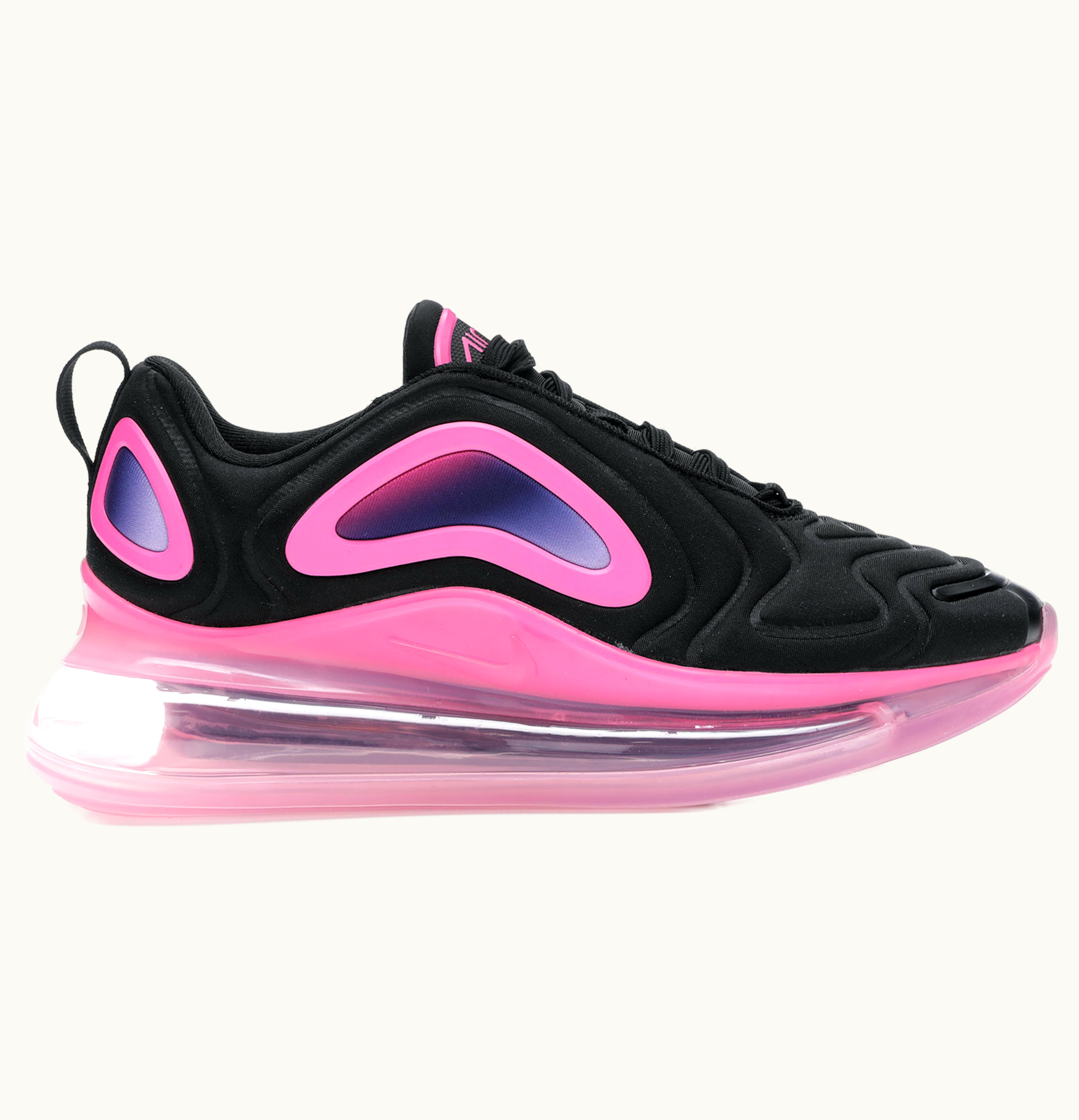 Nike Nike Air Max 720 Black Laser Fuchsia GS