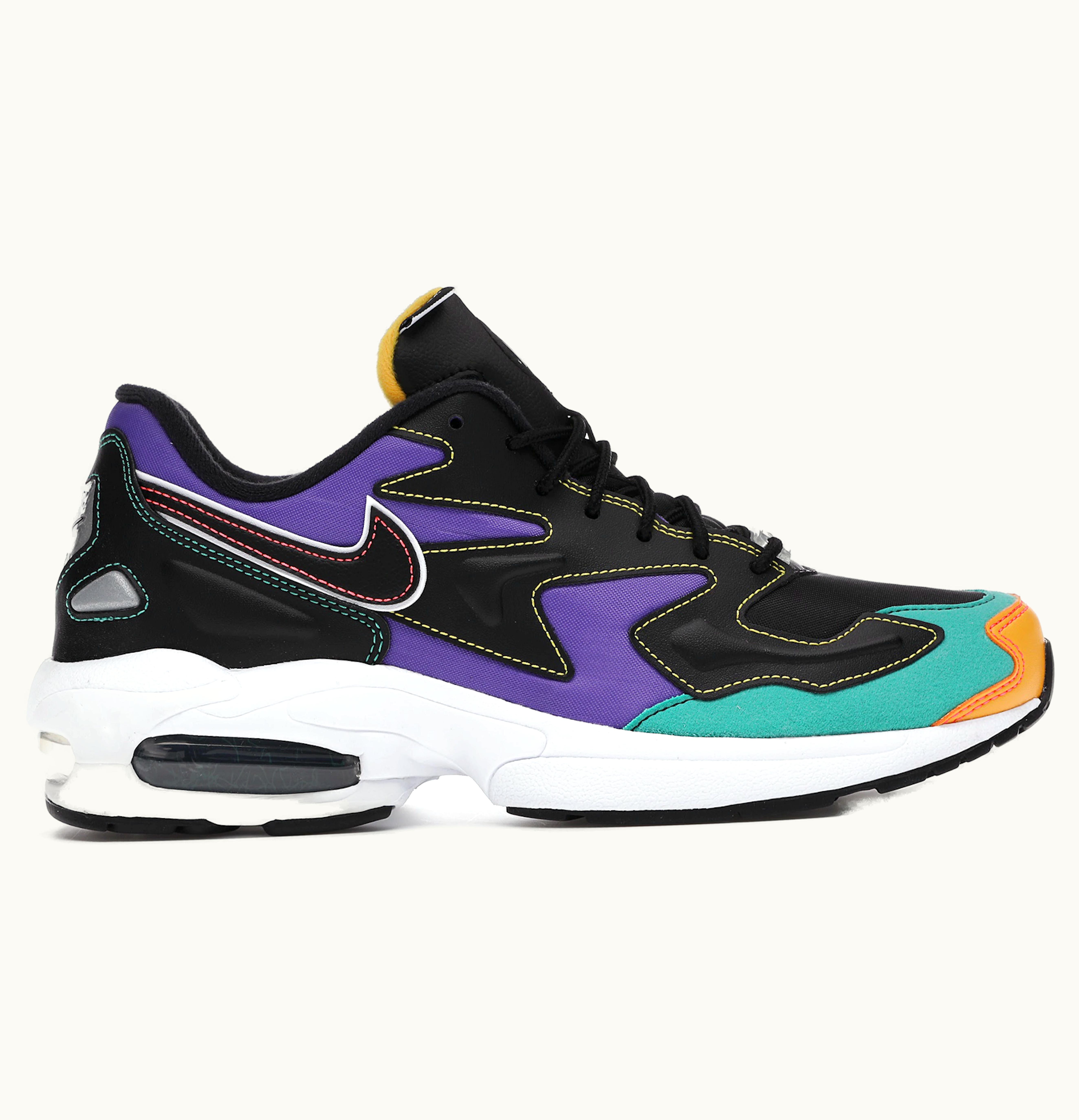 Nike Nike Air Max2 Light Black Contrast Stitching