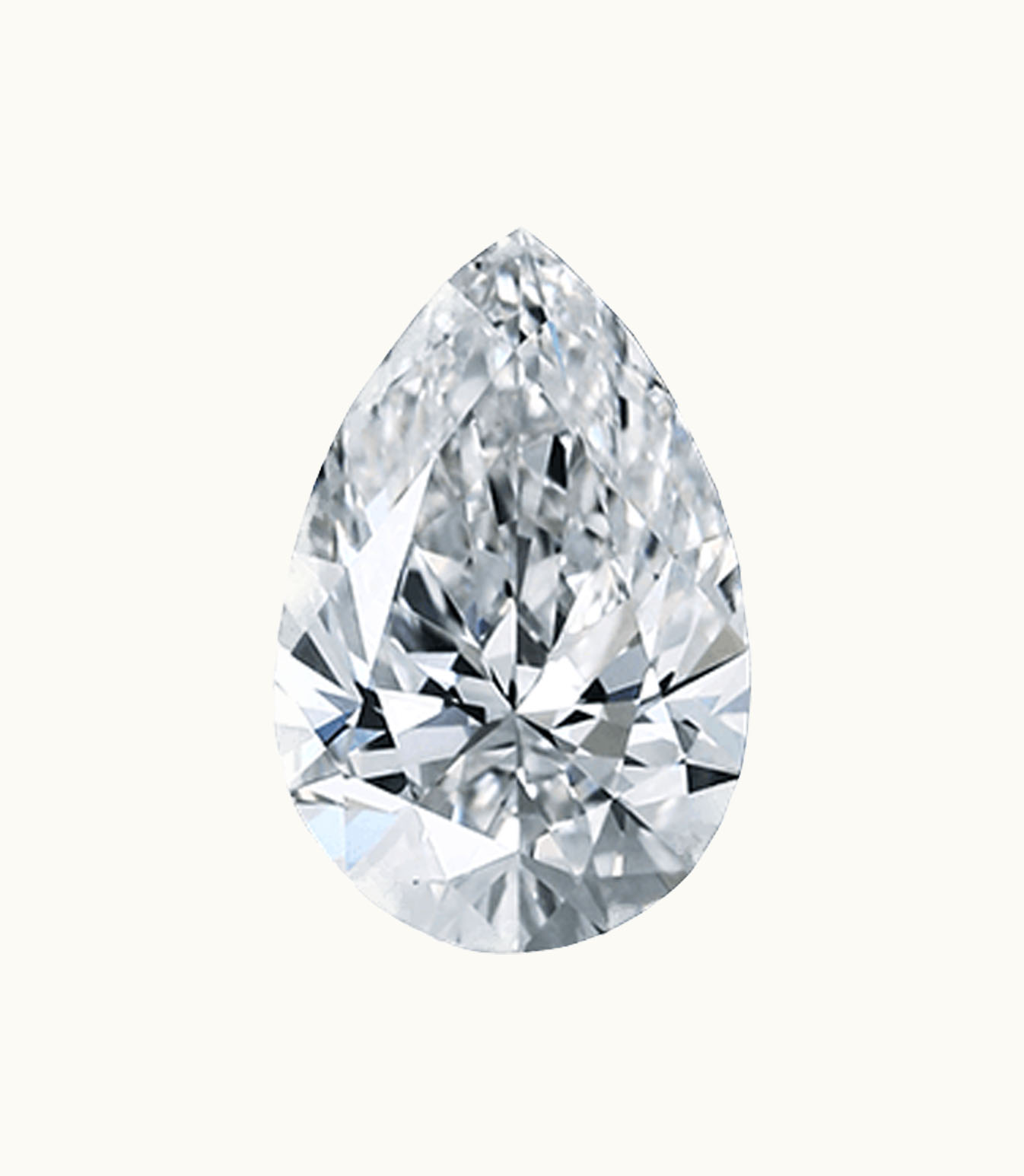 Loose Natural Diamonds Pear Loose Natural Diamonds Color F - Clarity VVS2 - Cut Good - Shape Pear