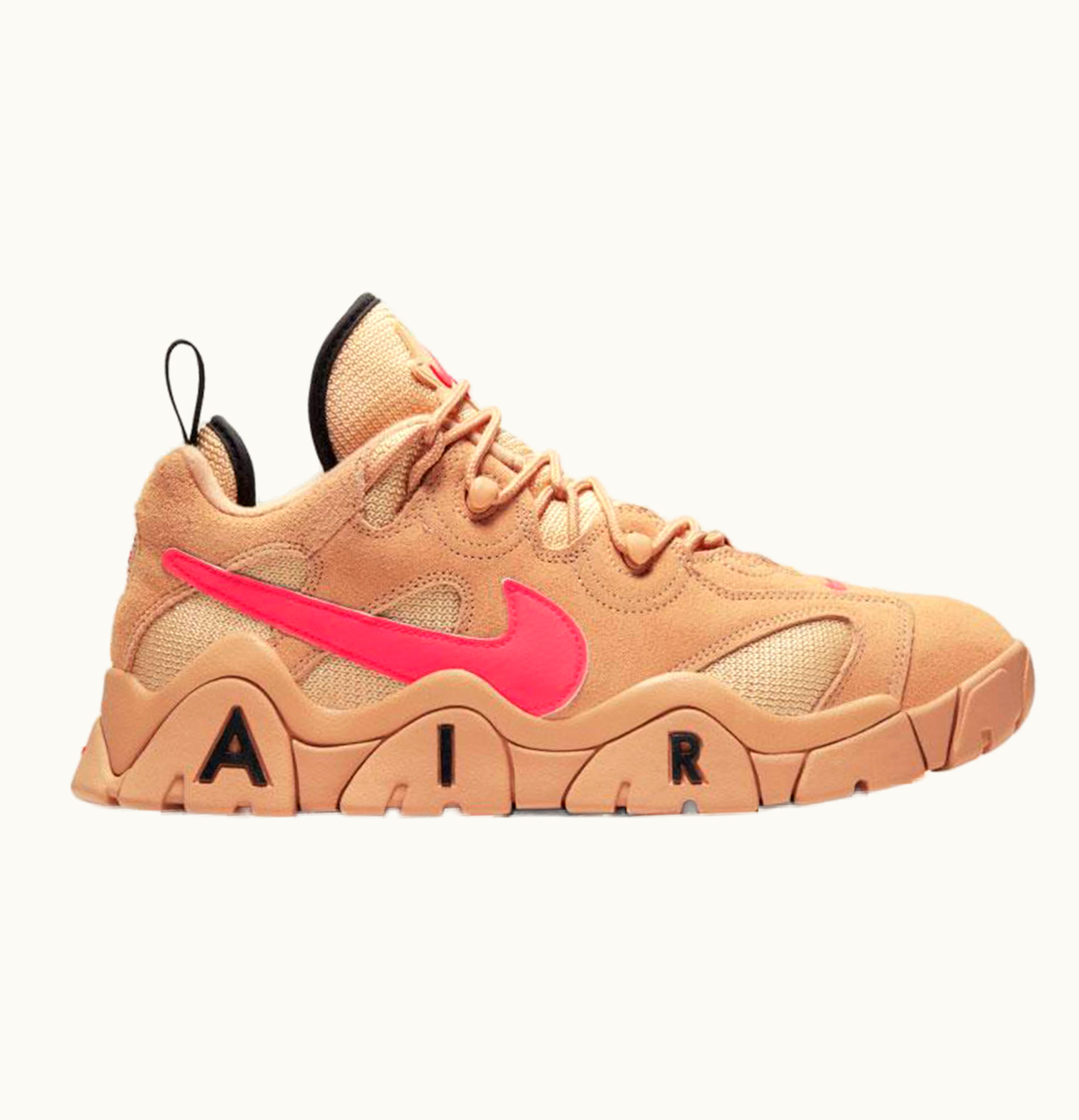 Nike Nike Air Barrage Low Vachetta Tan Laser Crimson White Onyx