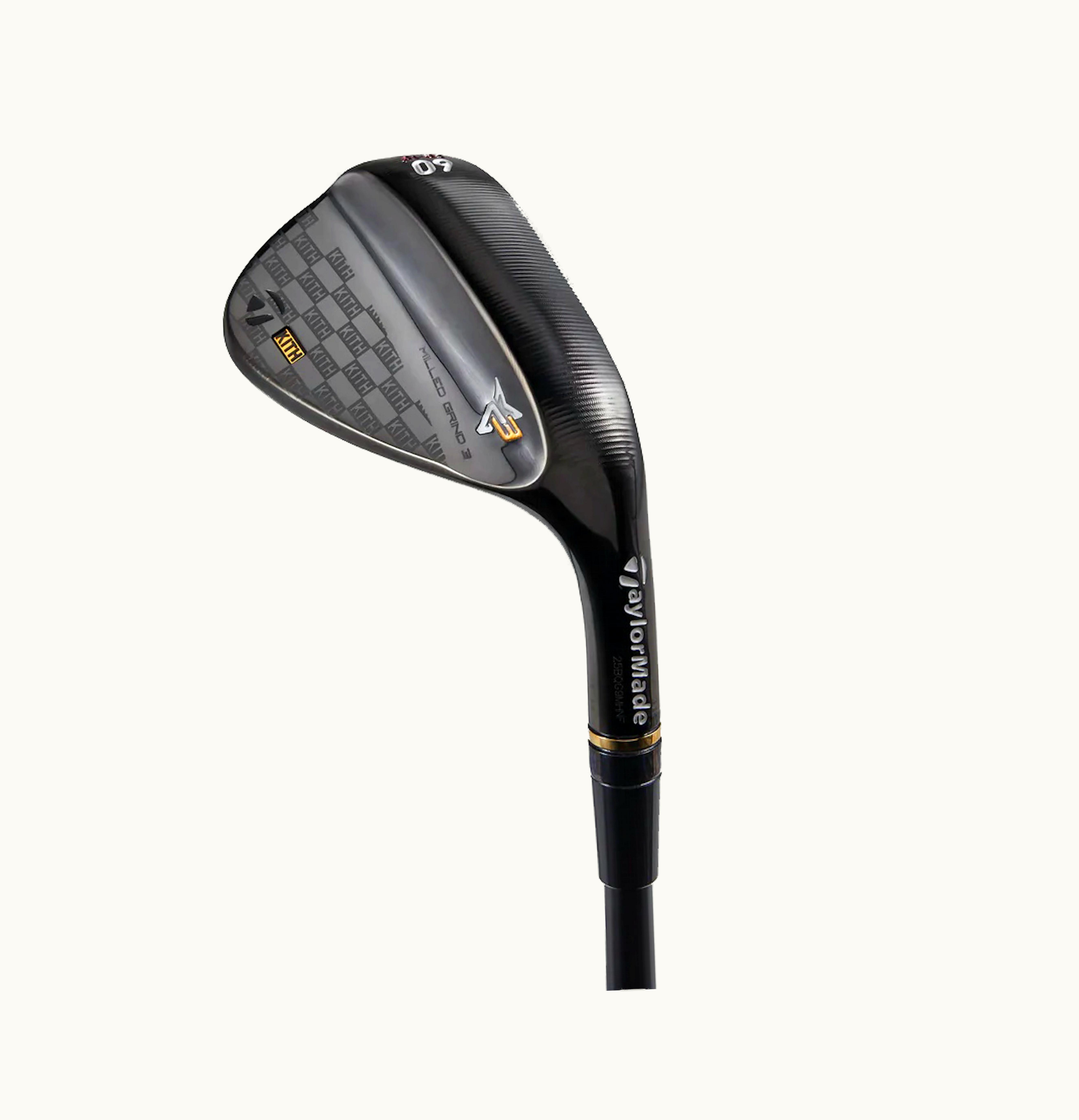 Kith Kith TaylorMade Iron Milled Grind 3 60 Loft Wedge Black