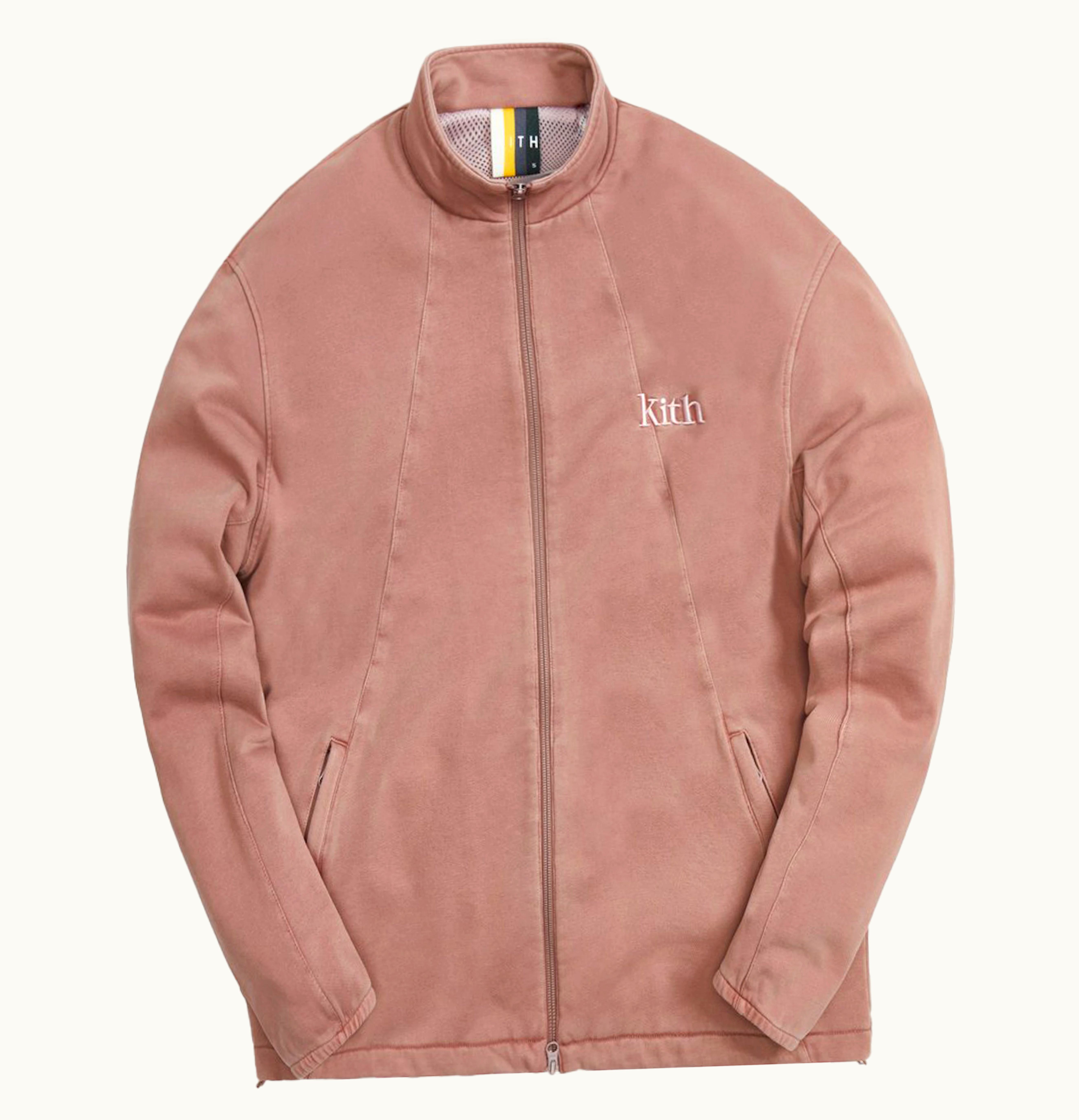 Kith Kith Windsor Panelled Track Jacket Dusty Mauve