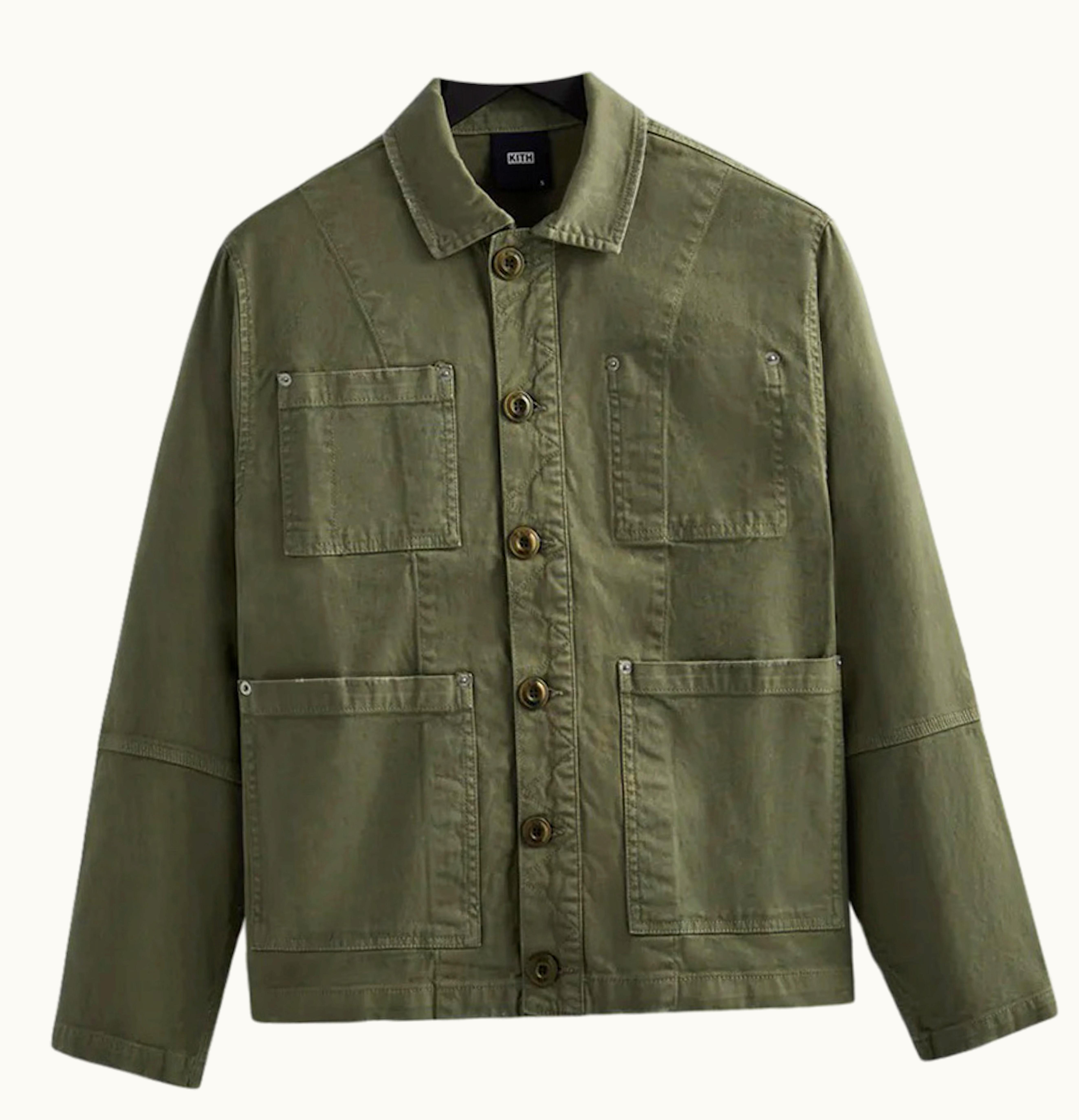 Kith Kith Overdyed Canvas Willoughby Chore Jacket FW22 Flagstaff