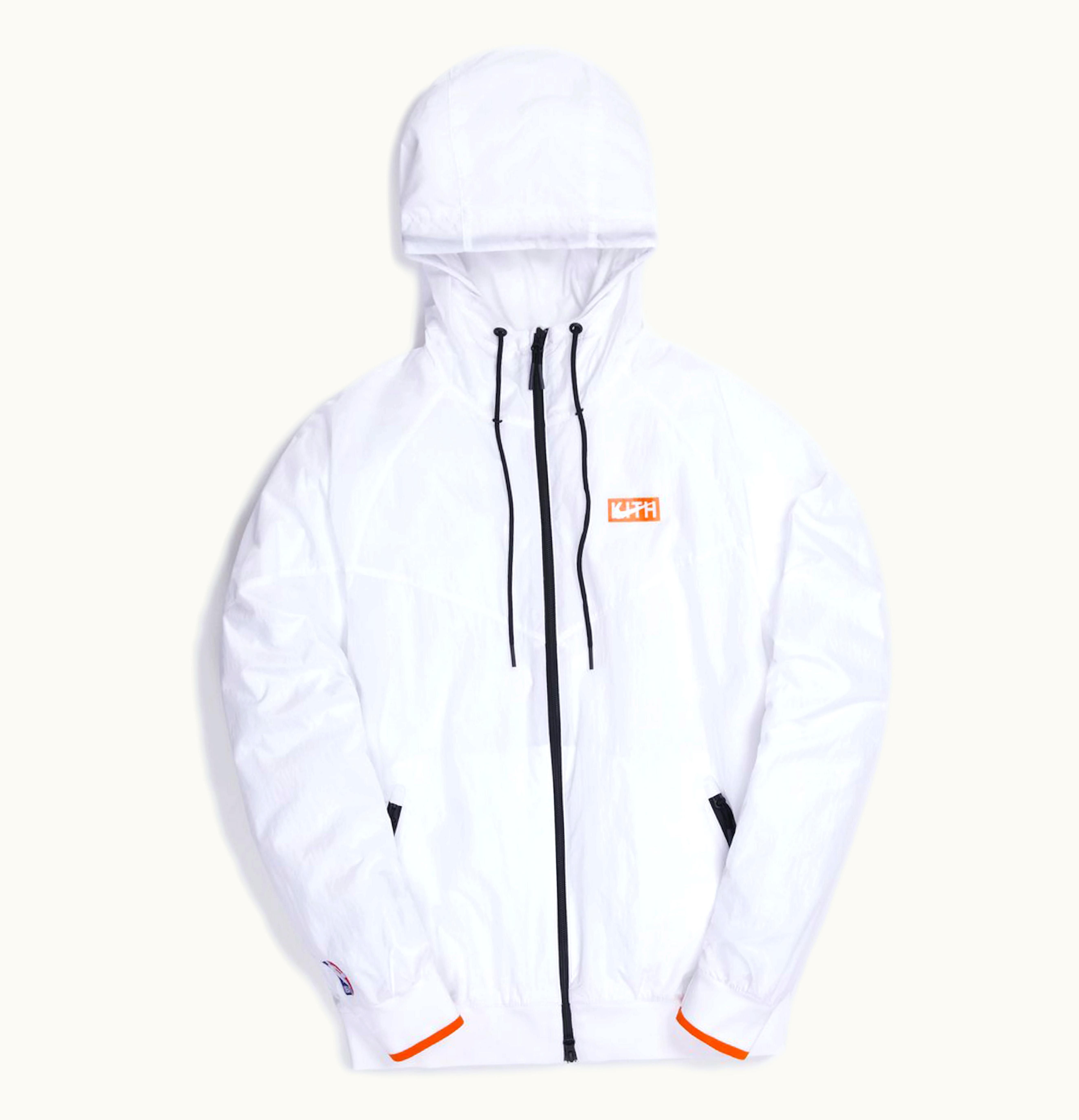 Kith Kith Nike for New York Knicks Windrunner Jacket White
