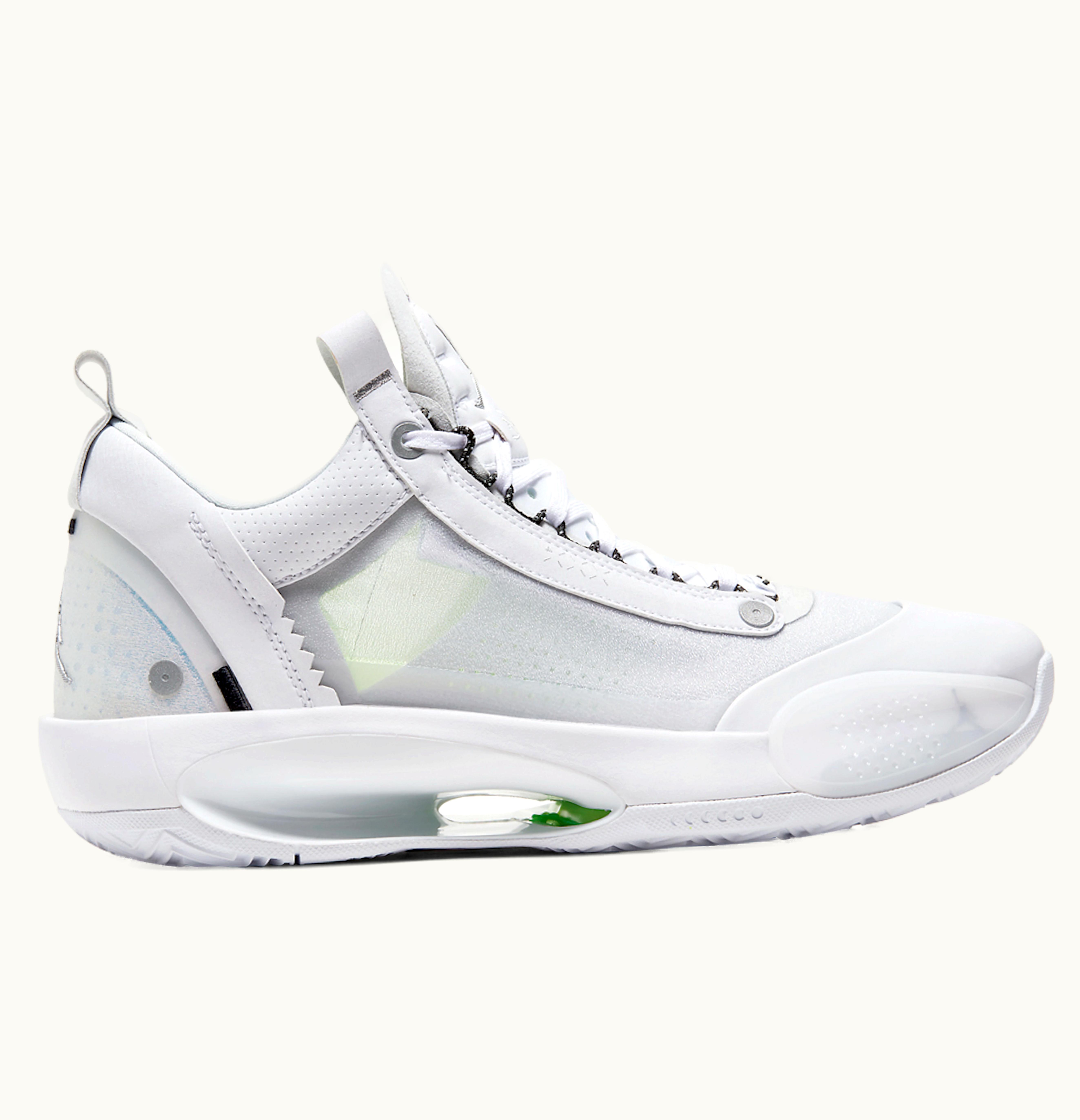 Jordan Air Jordan XXXIV Low PF Pure Money White Sole