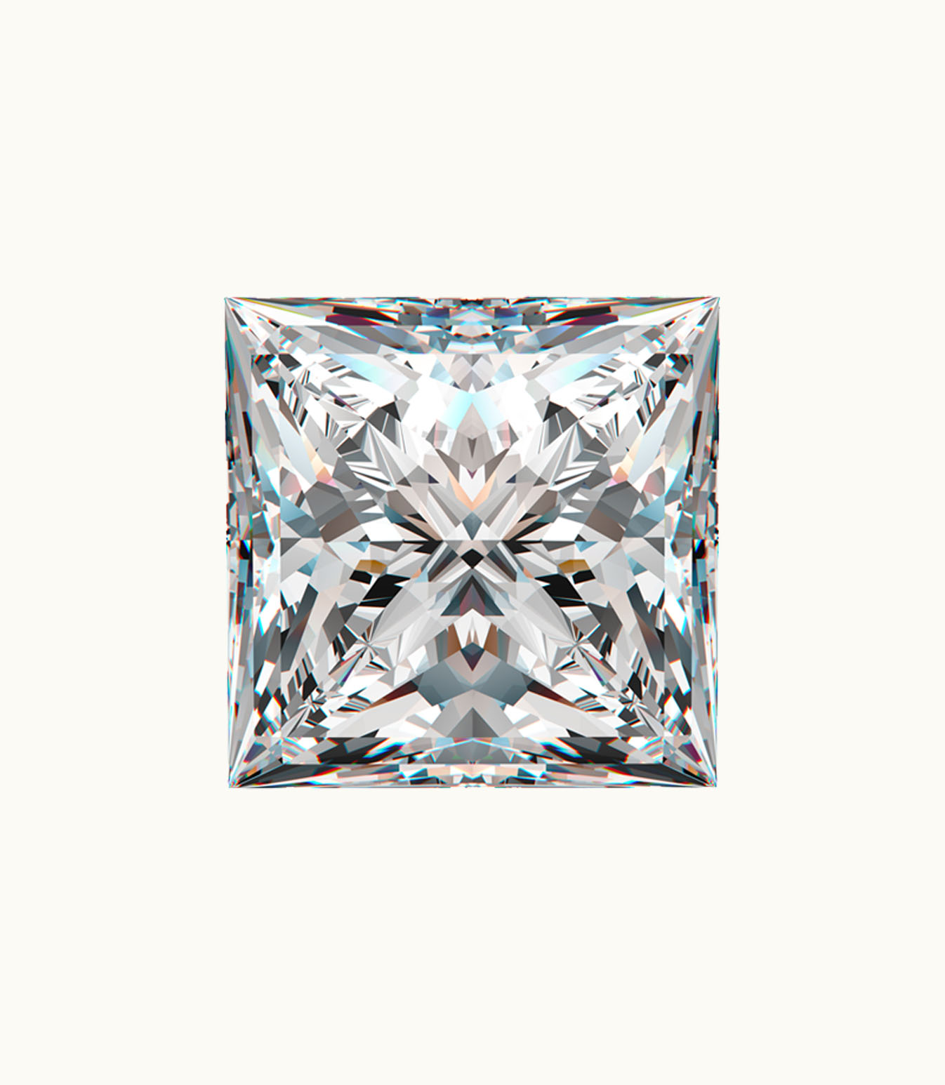 Loose Lab-Grown Diamonds Princess Loose Lab-Grown Diamonds Color N - Clarity VS1 - Cut Good - Shape Princess