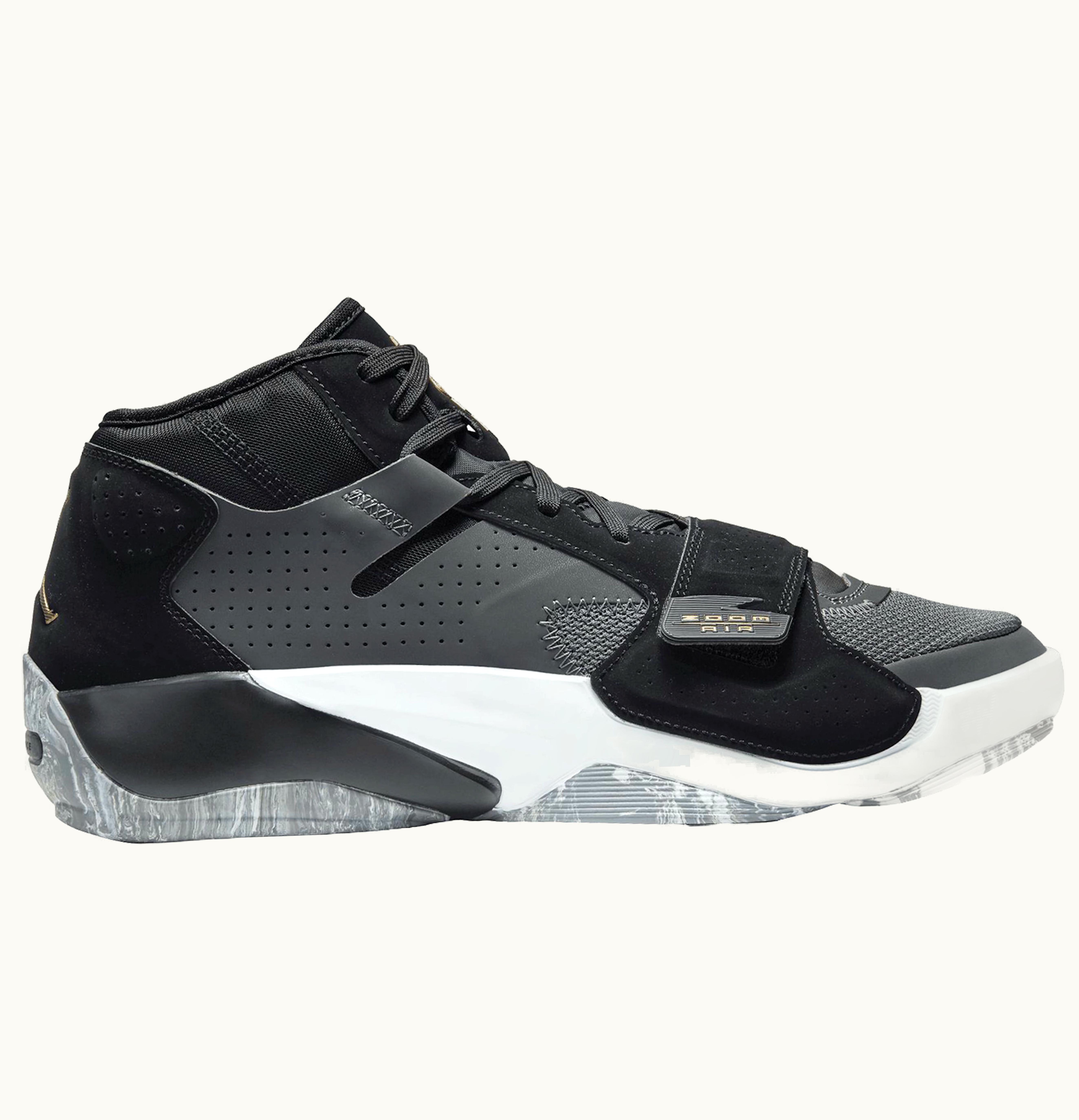 Jordan Air Jordan Zion 2 Black Metallic Gold