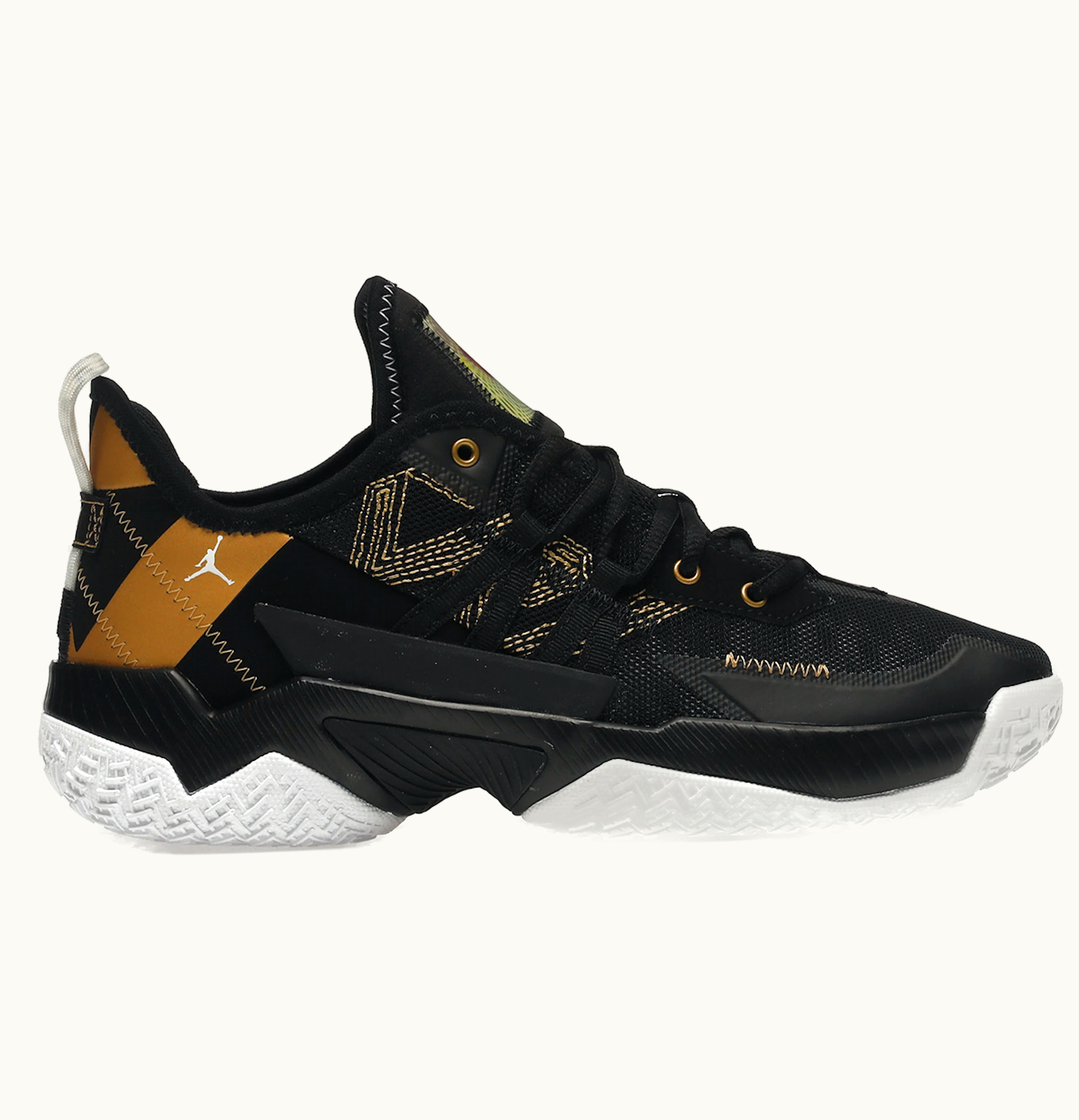 Jordan Air Jordan Westbrook One Take II Black Metallic Gold GS