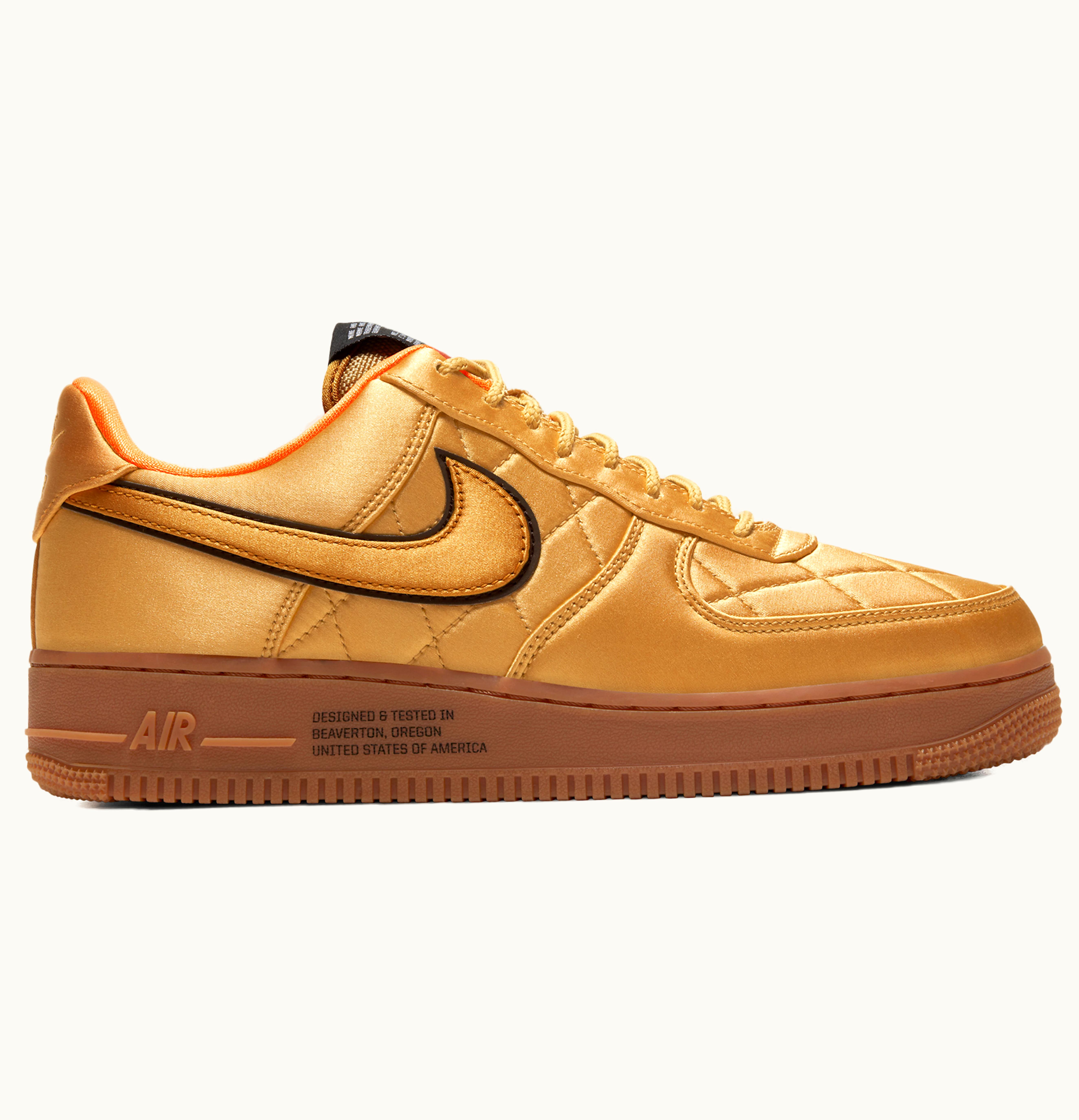 Nike Nike Air Force 1 Low Quilted Satin Pack Wheat