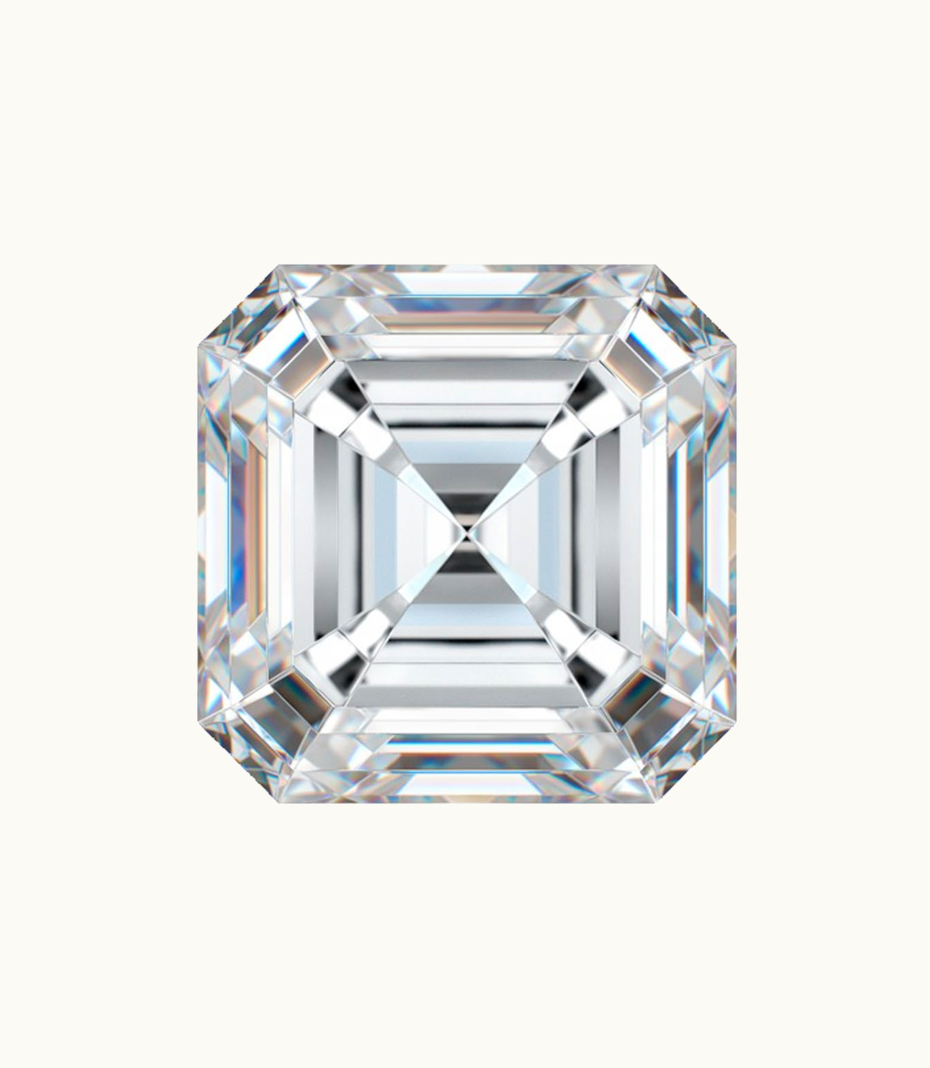 Loose Lab-Grown Diamonds Asscher Loose Lab-Grown Diamonds Color G - Clarity VS2 - Cut Fair - Shape Asscher