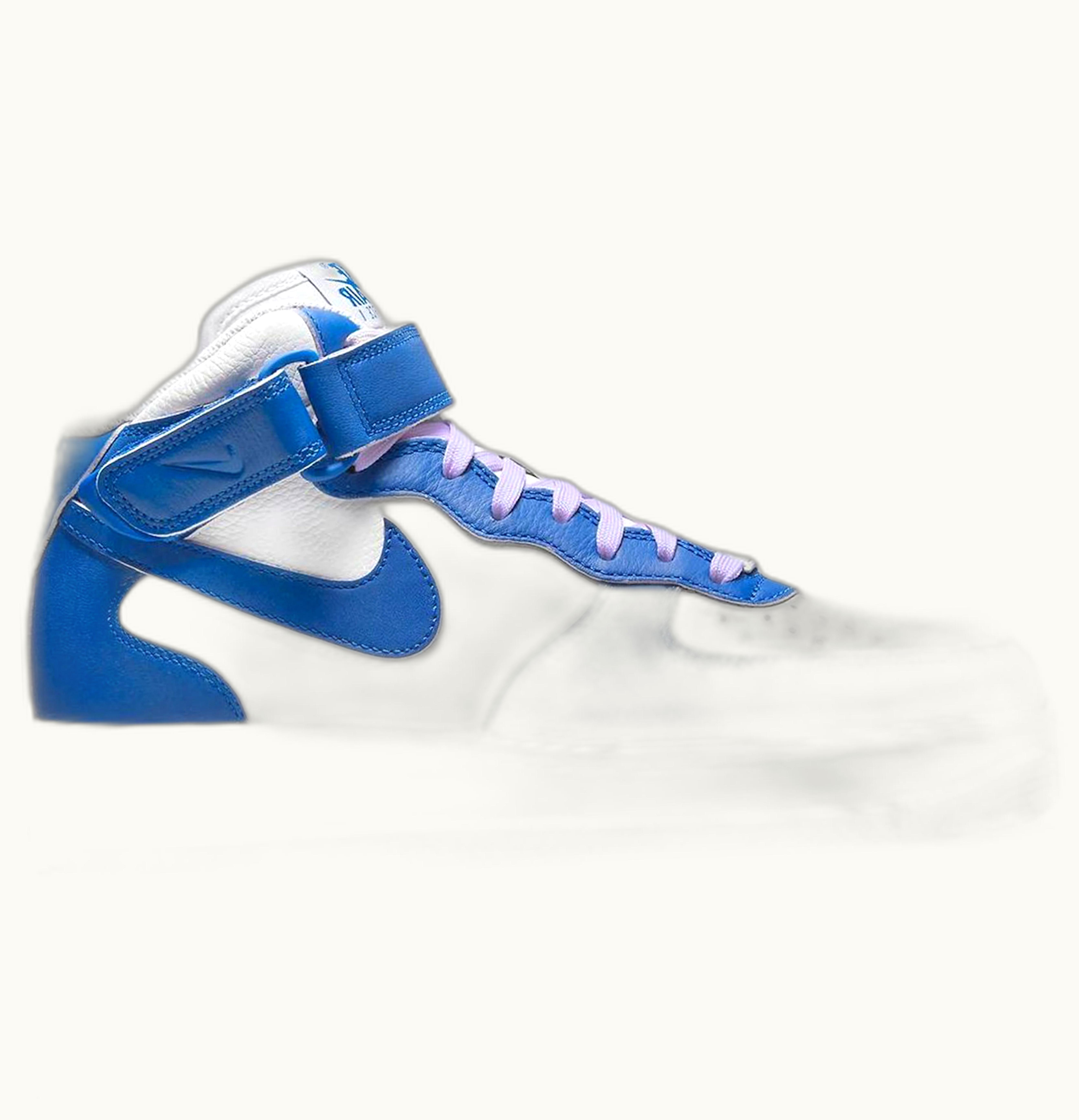 Nike Nike Air Force 1 Mid Military Blue Doll W