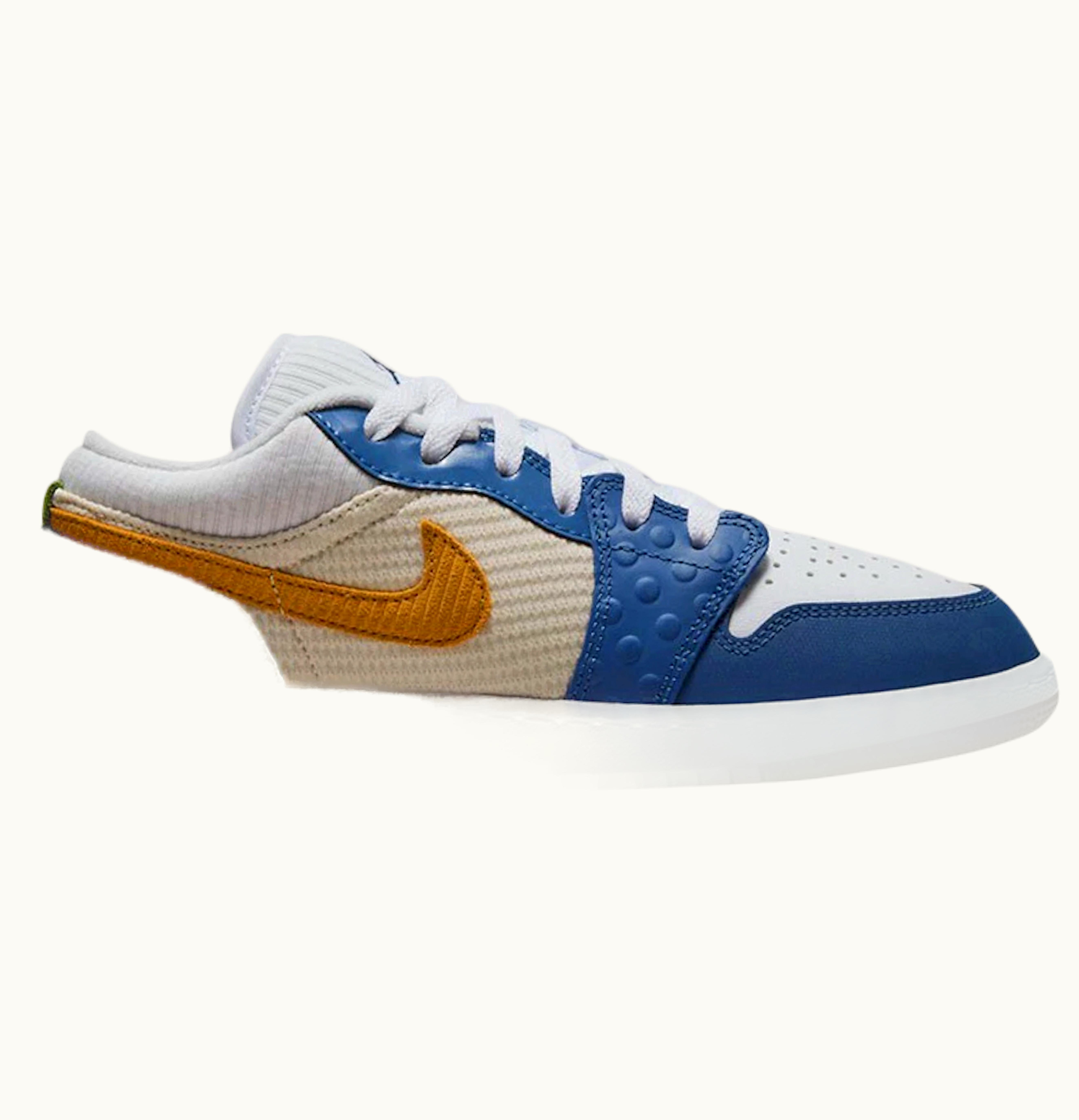 Jordan Air Jordan 1 Low SE French Blue Chutney White GS