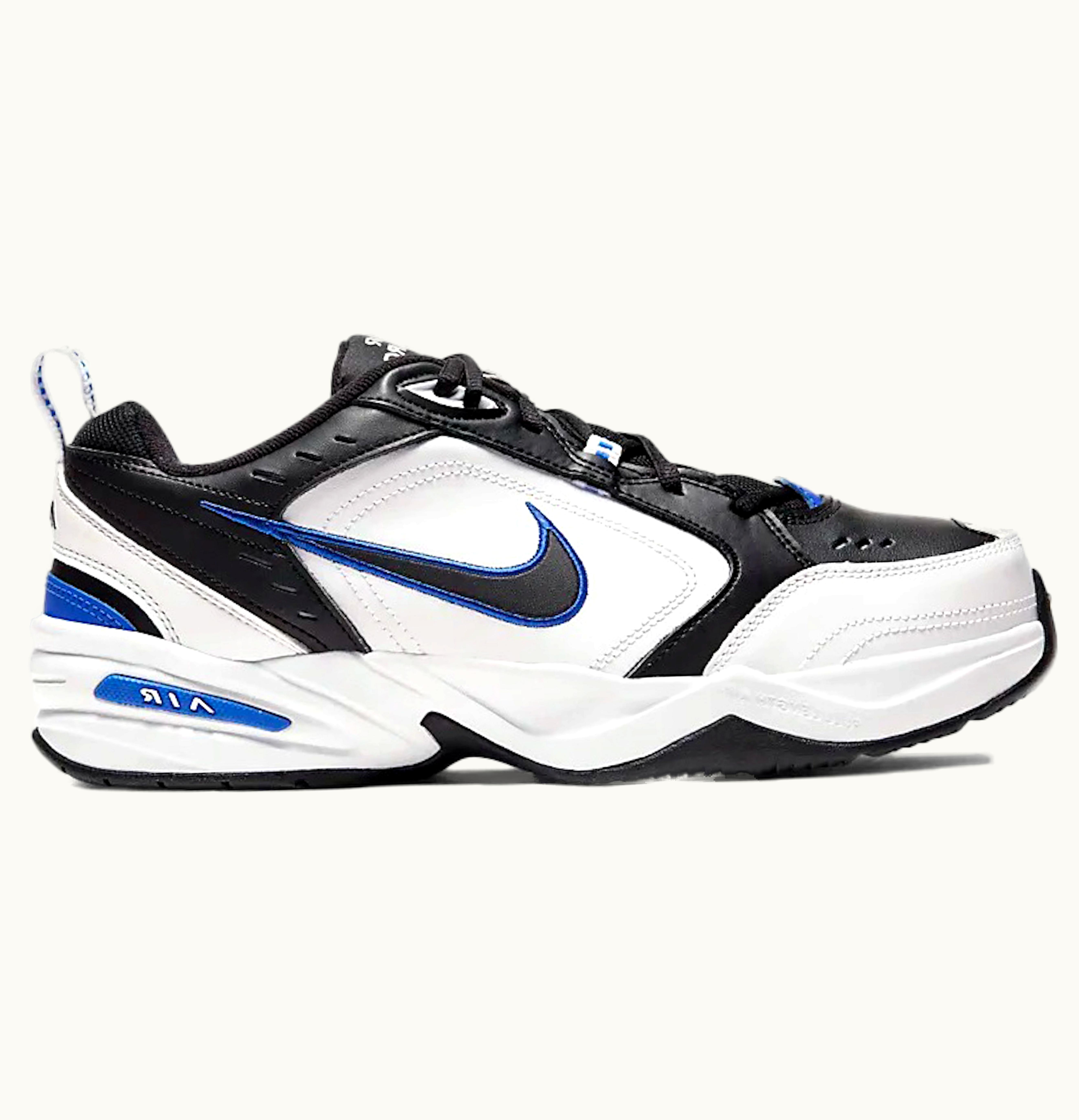 Nike Nike Air Monarch IV Black White Royal Blue