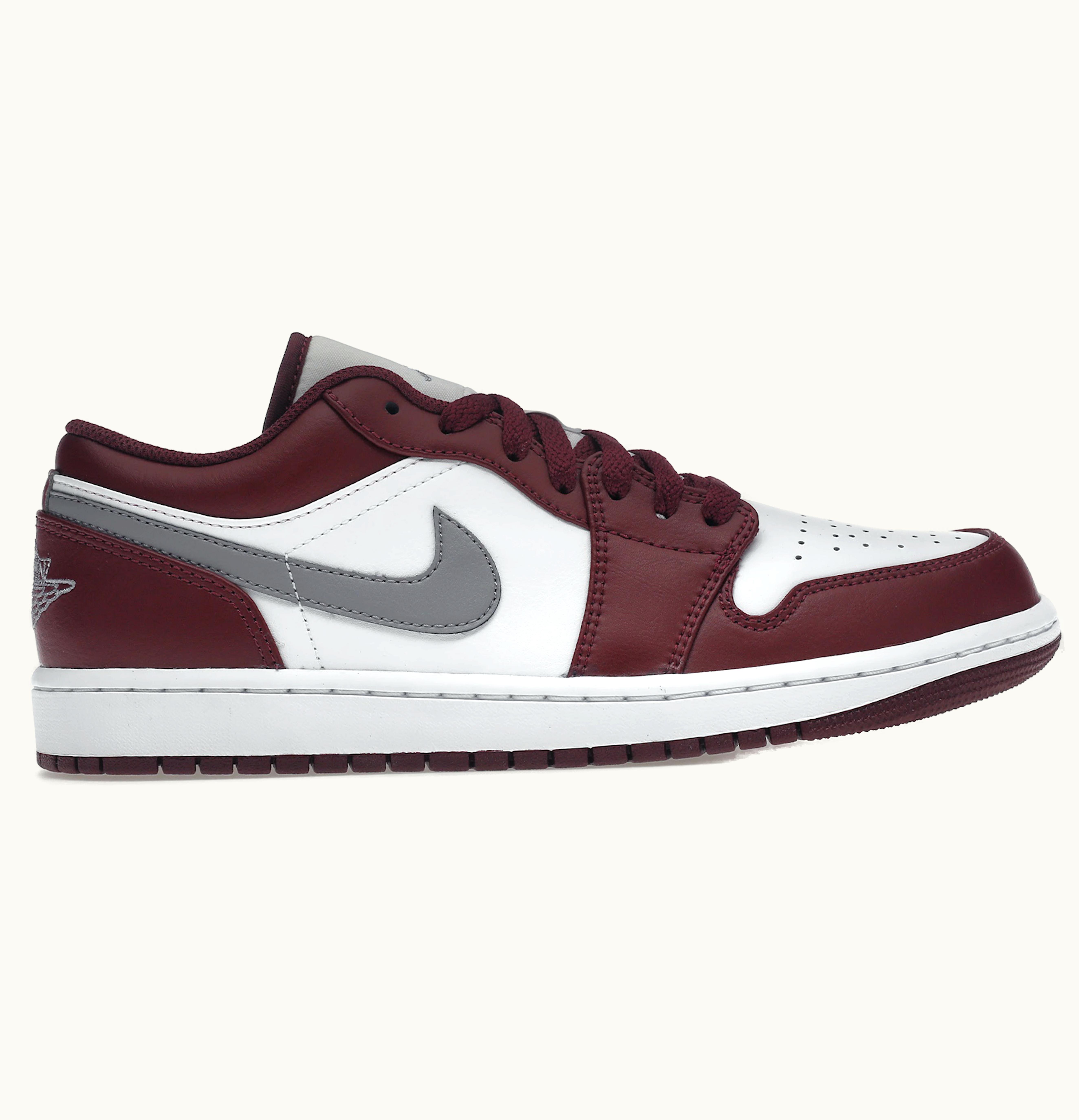 Jordan Air Jordan 1 Low White Bordeaux