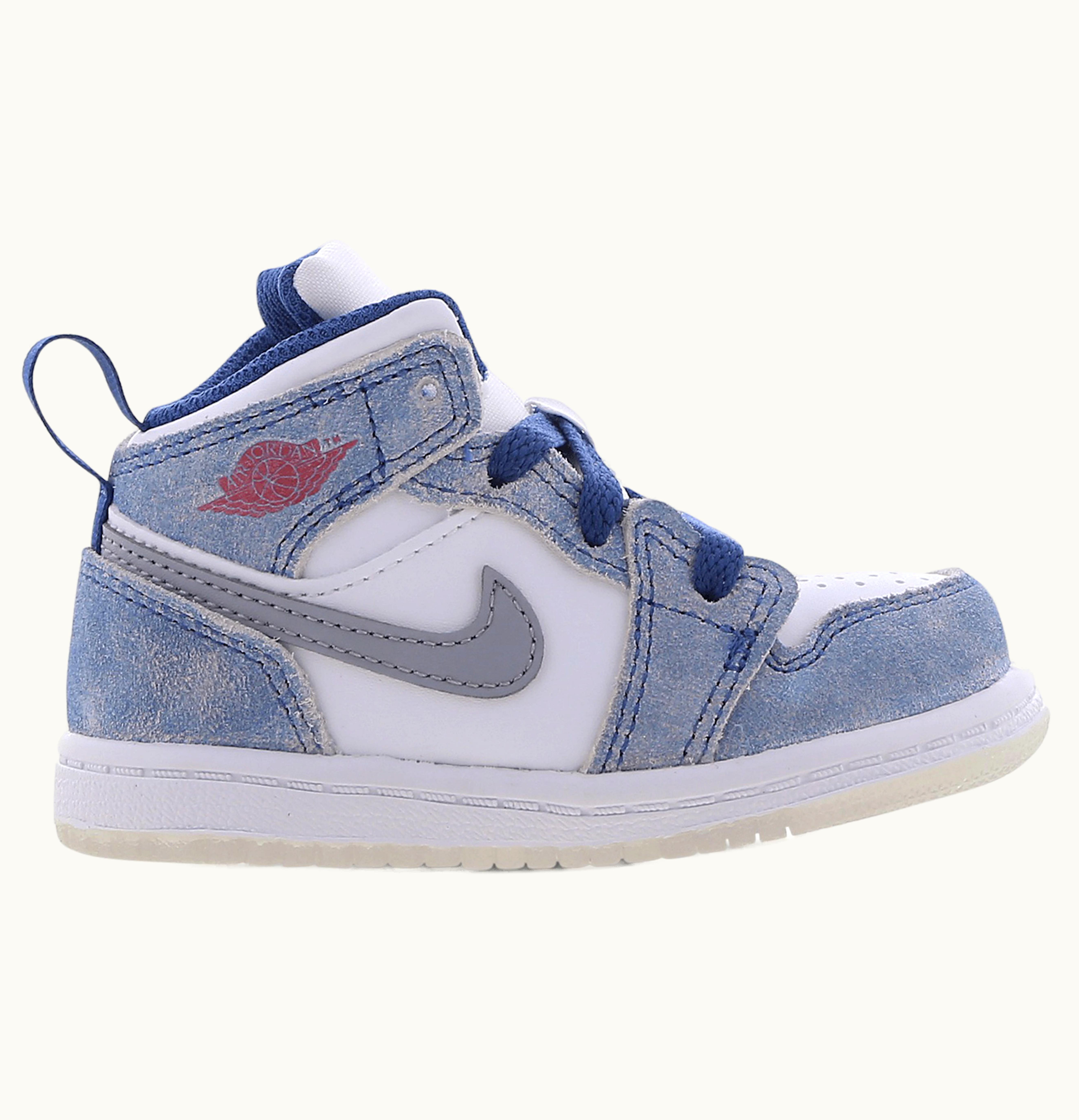 Jordan Air Jordan 1 Mid SE French Blue Light Steel TD