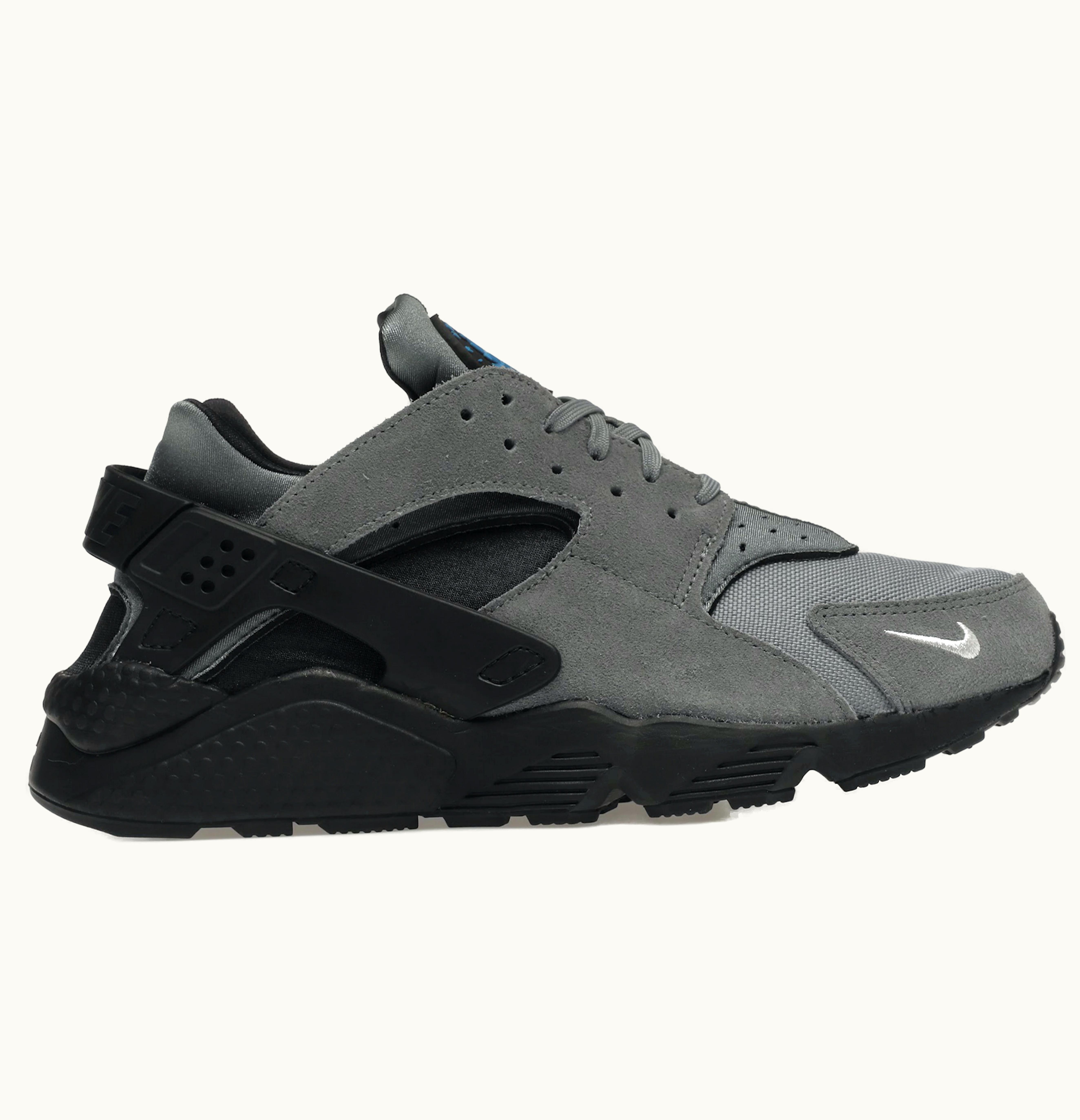 Nike Nike Air Huarache Grey Suede Laser Blue