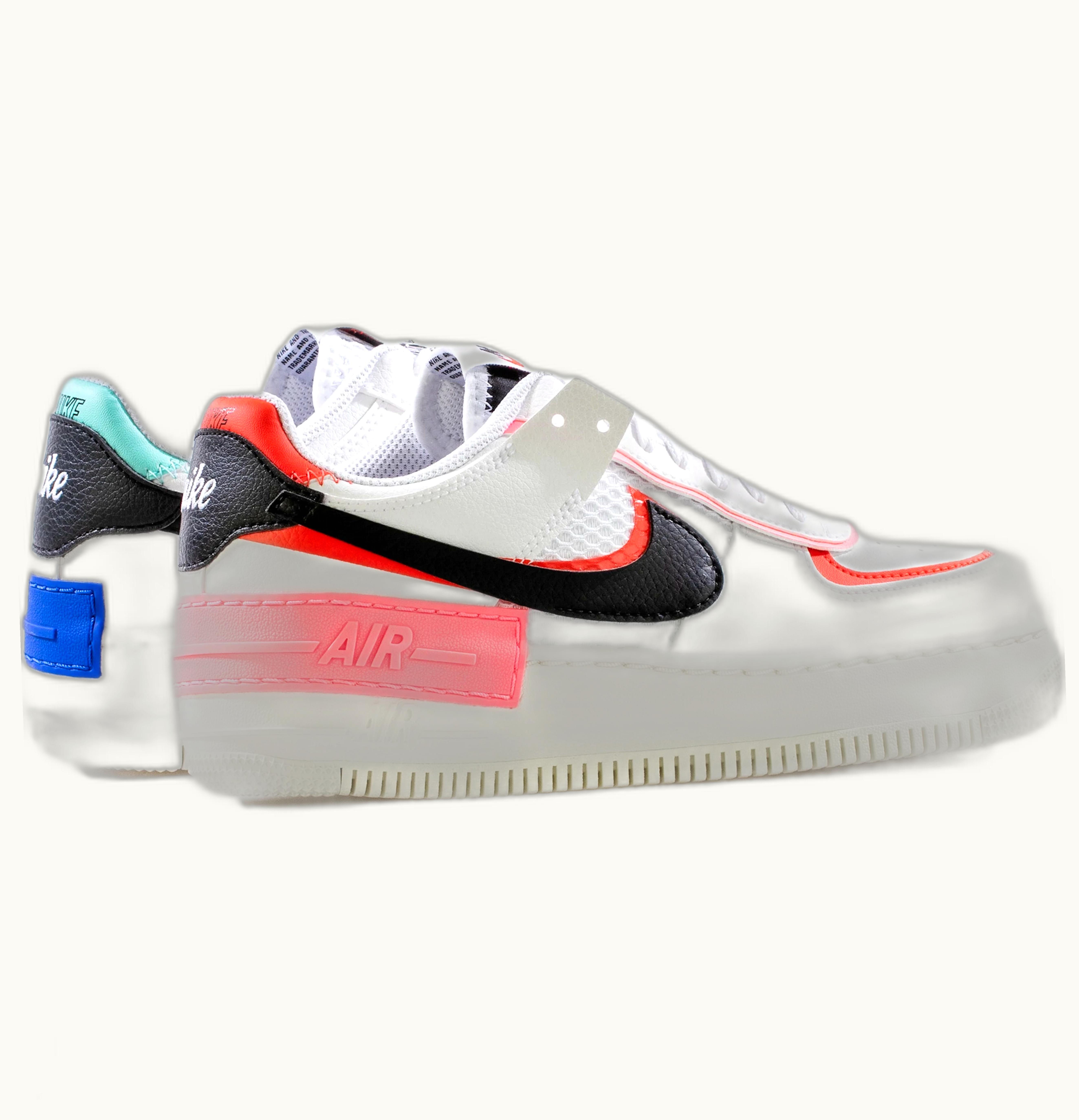 Nike Nike Air Force 1 Shadow White Blue Black W