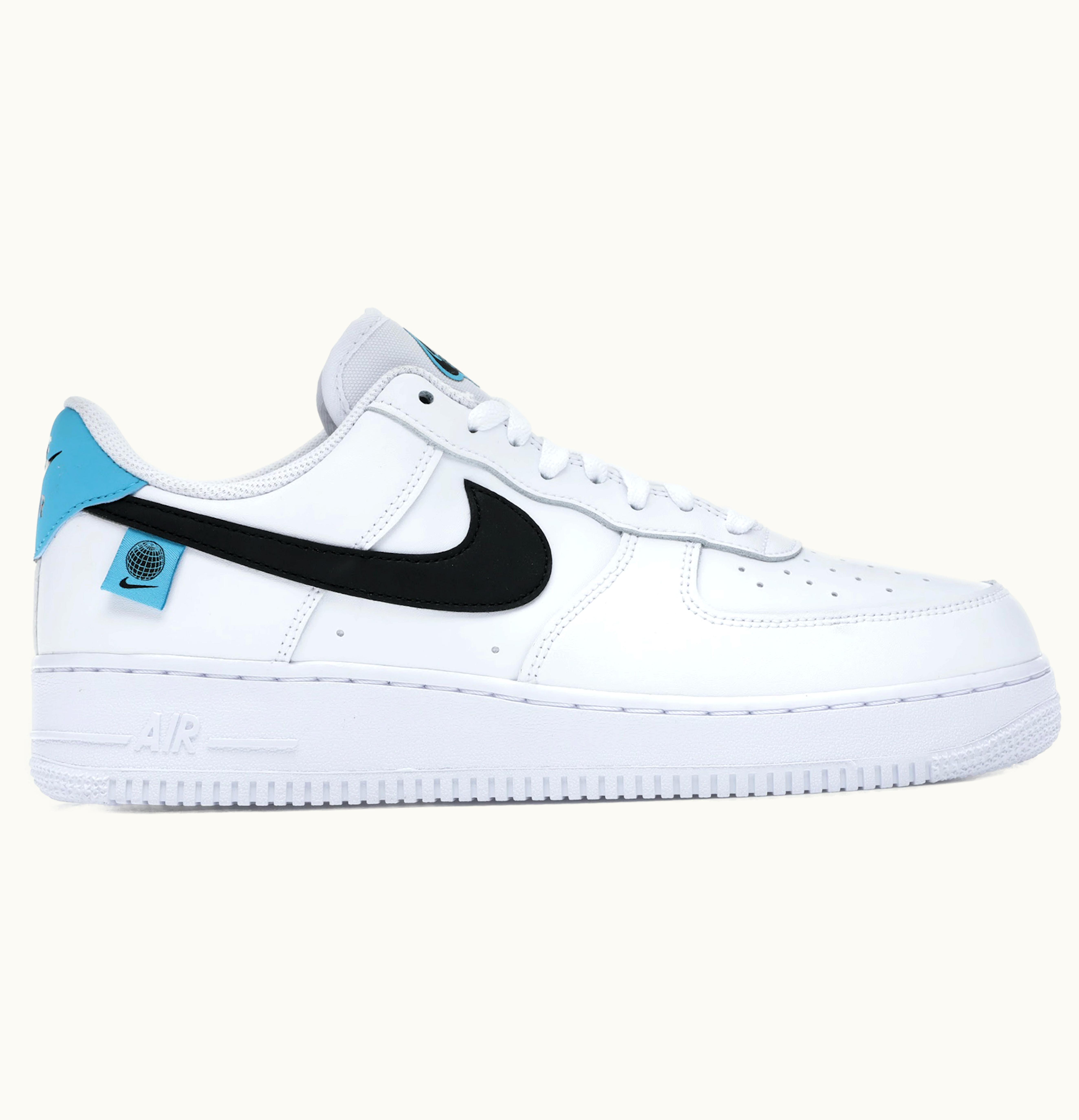 Nike Nike Air Force 1 Low Worldwide White Blue Fury Black