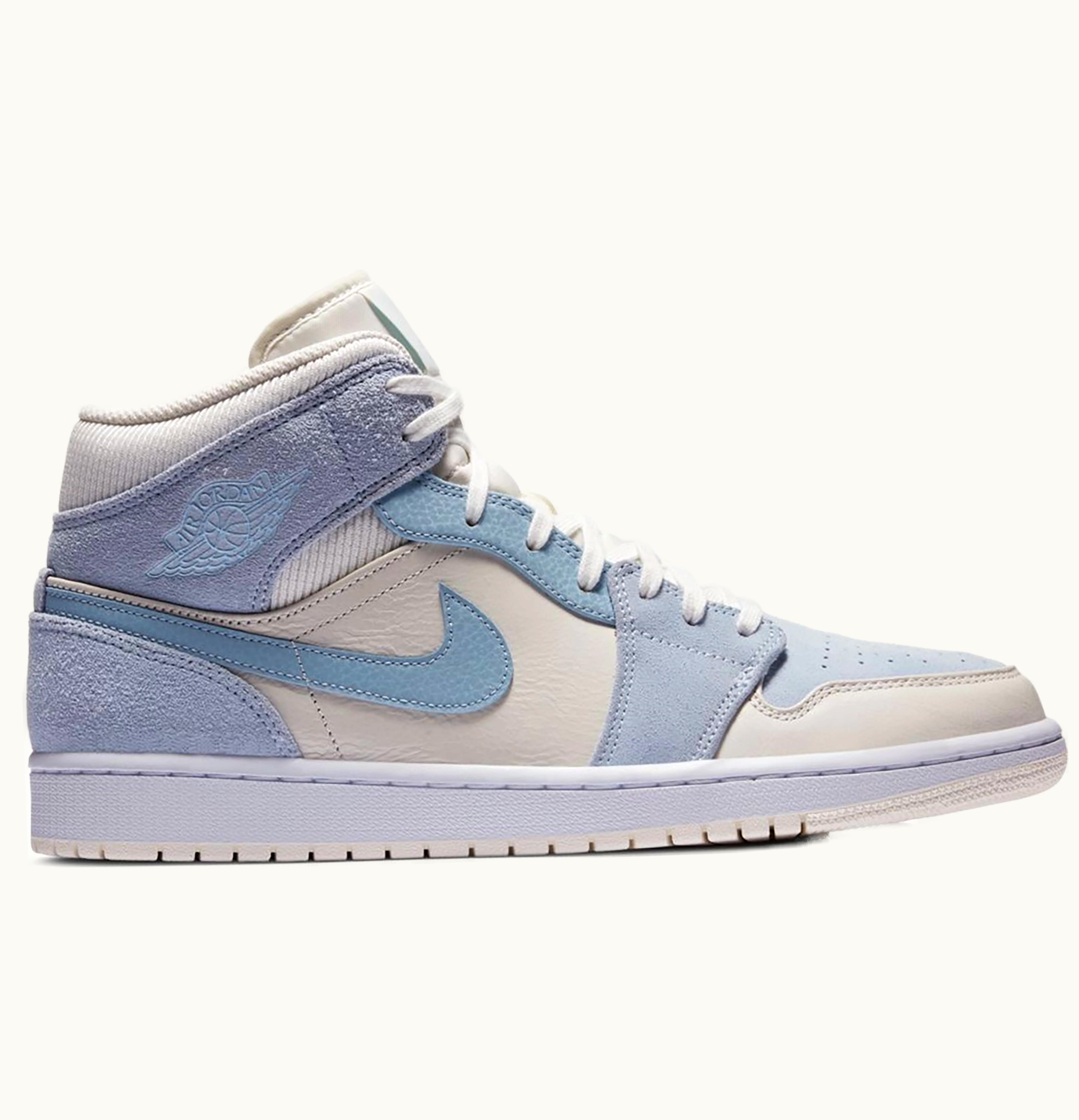 Jordan Air Jordan 1 Mid Mixed Textures Blue