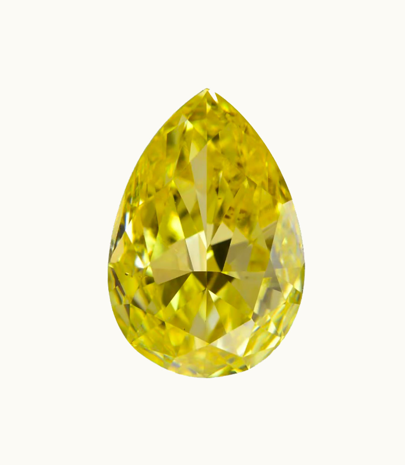 Loose Yellow Diamonds Pear Loose Yellow Diamonds Color R - Clarity IF - Cut Fair - Shape Pear
