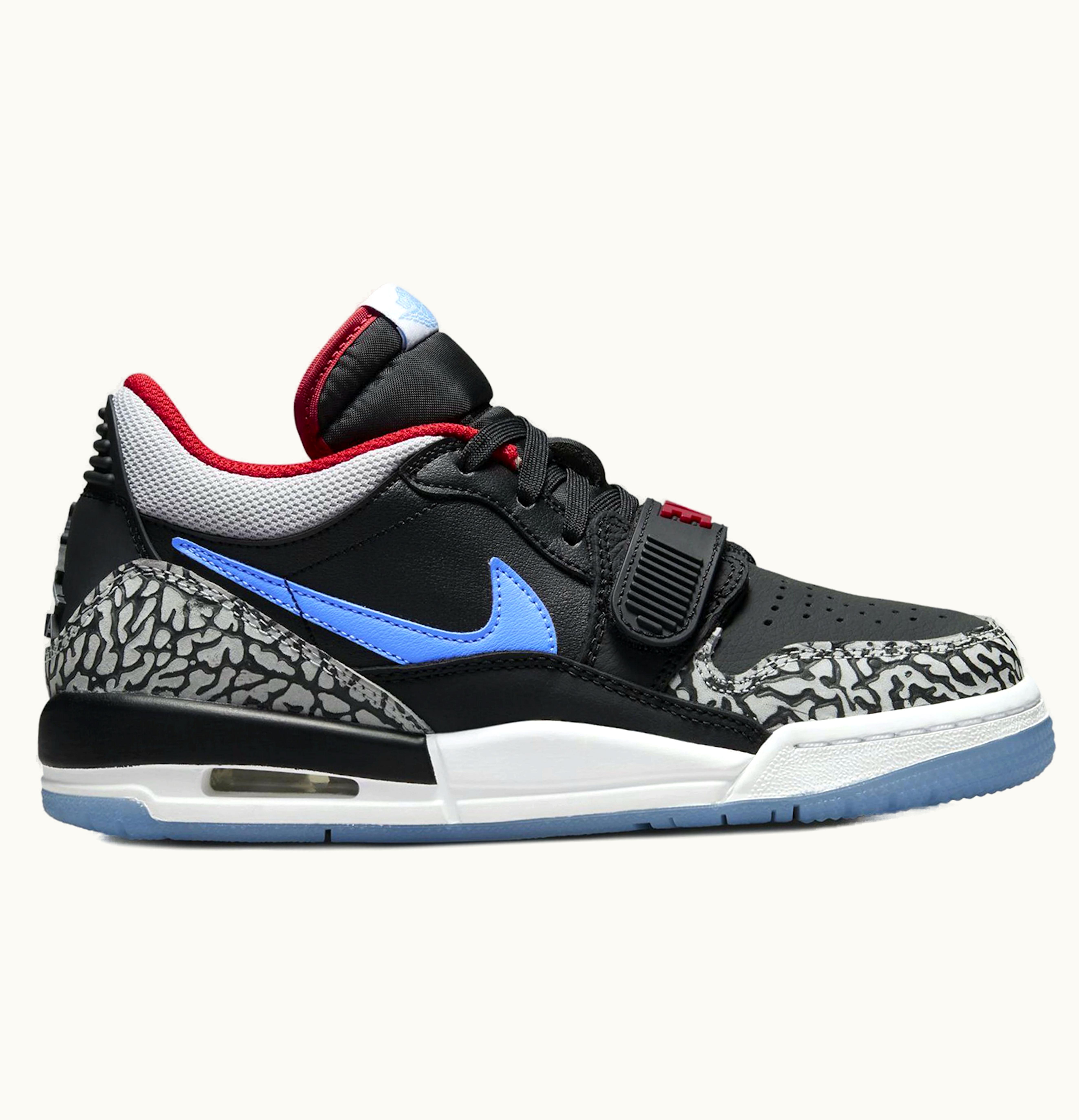 Jordan Air Jordan Legacy 312 Low Black Valor Blue GS