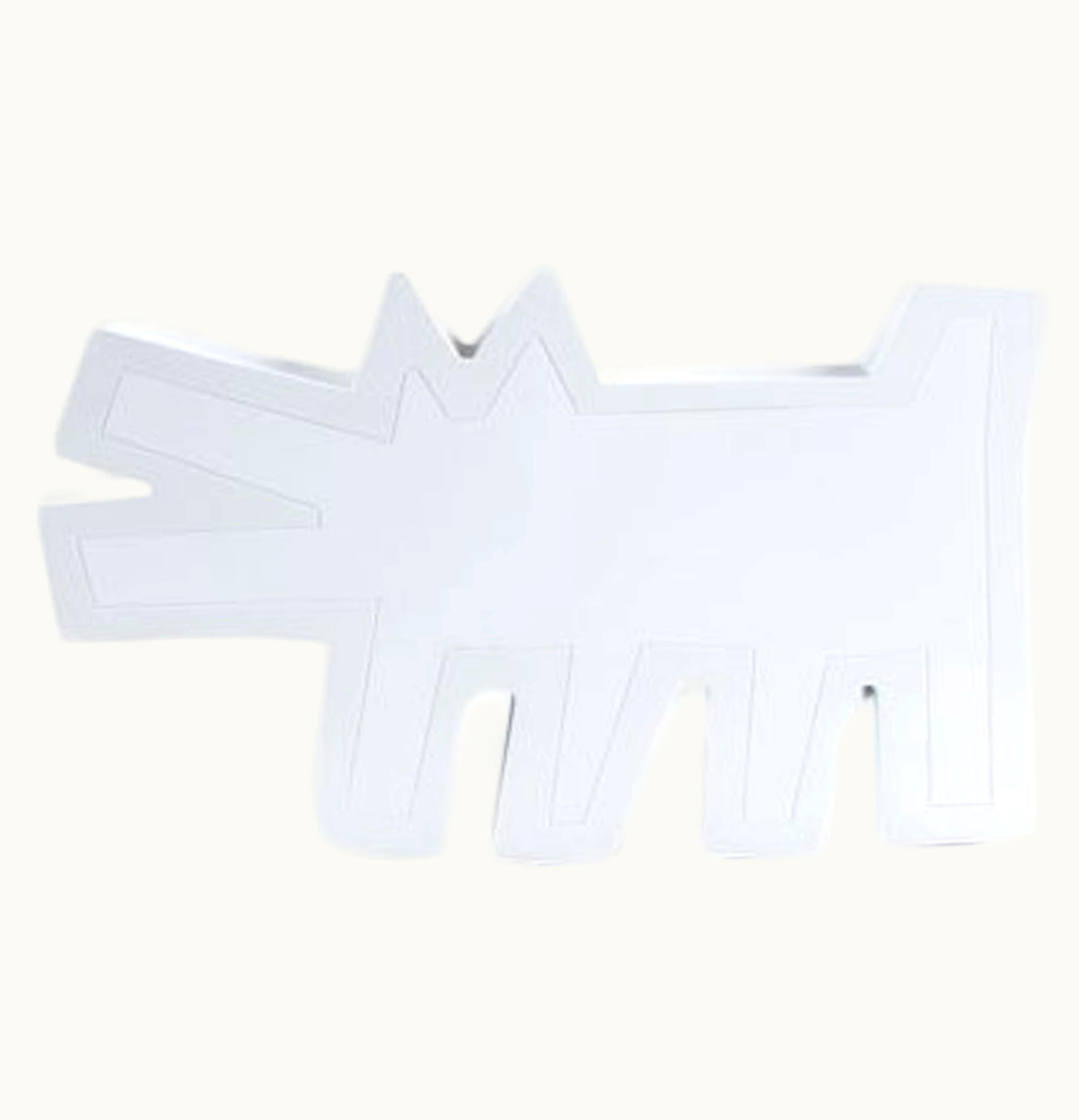 Keith Haring Keith Haring x Medicom Barking Dog Statue Figure White